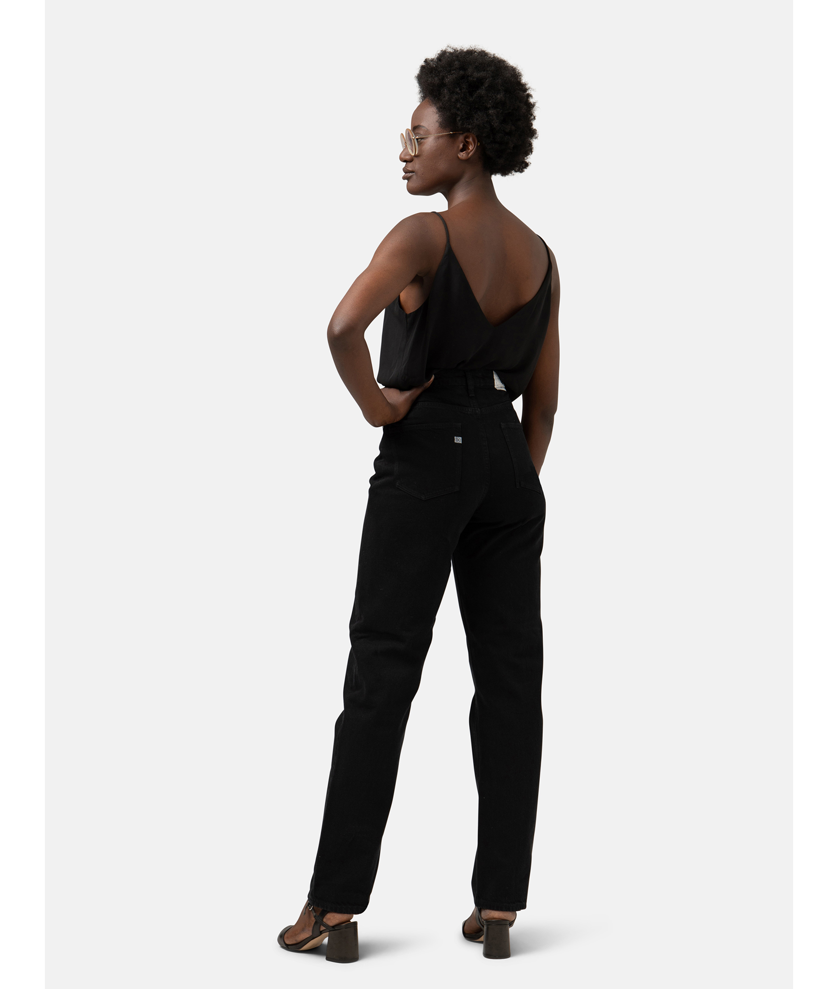 MUD Jeans Relax Rose Dip Black 31/30