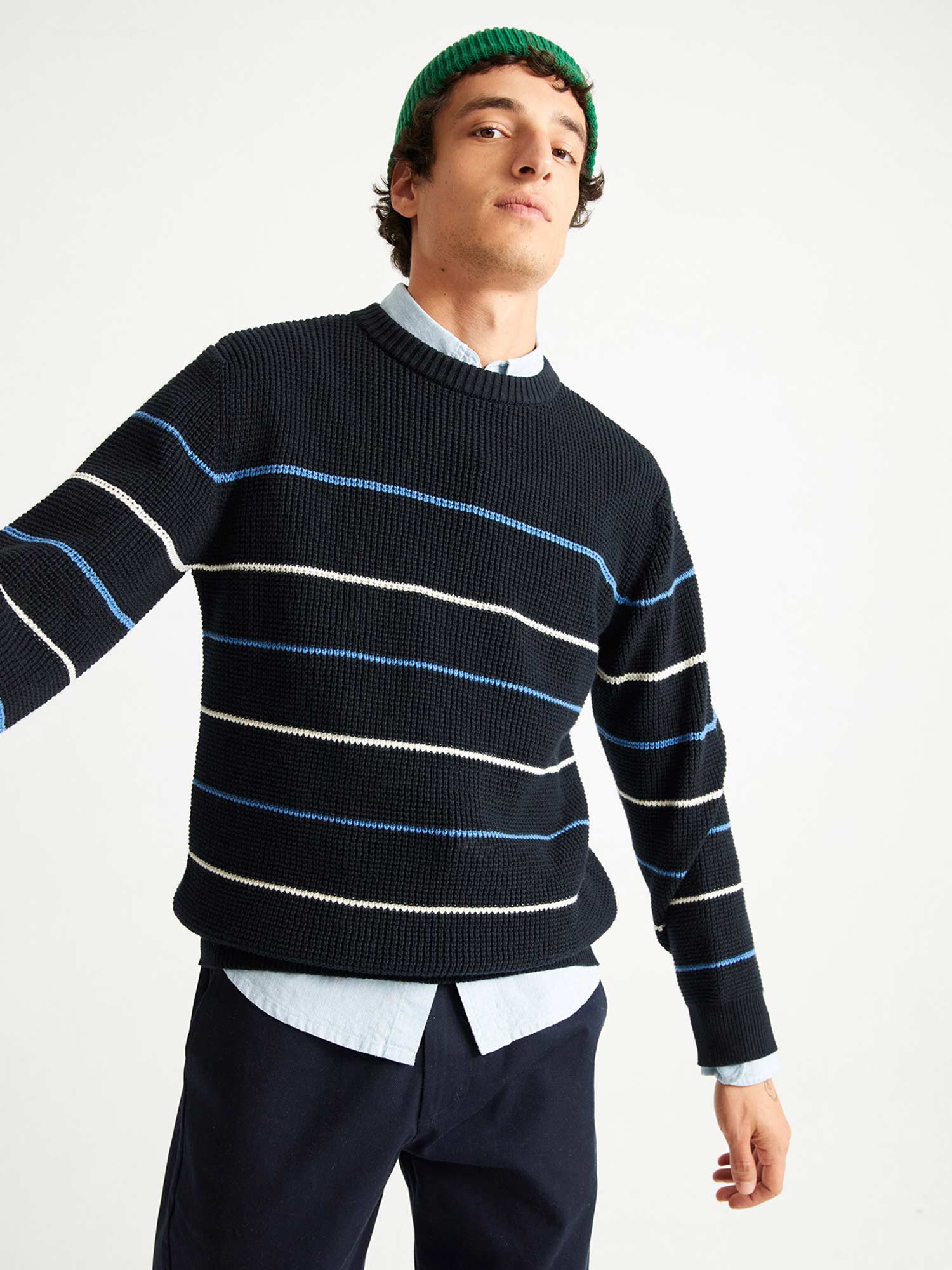 Thinking MU Miki Knitted Sweater