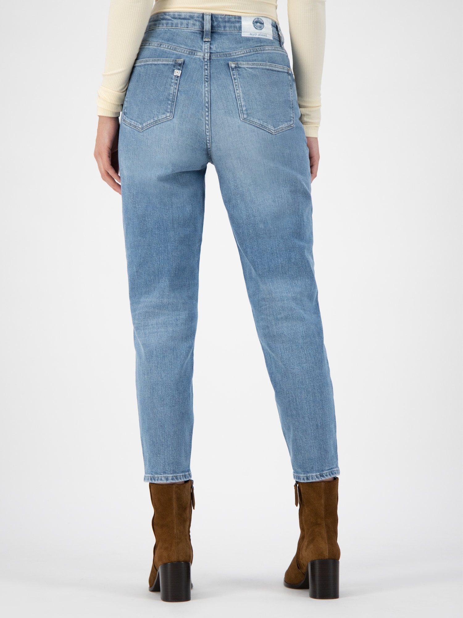 MUD Jeans Mams Stretch Tapered Old Stone 31/27