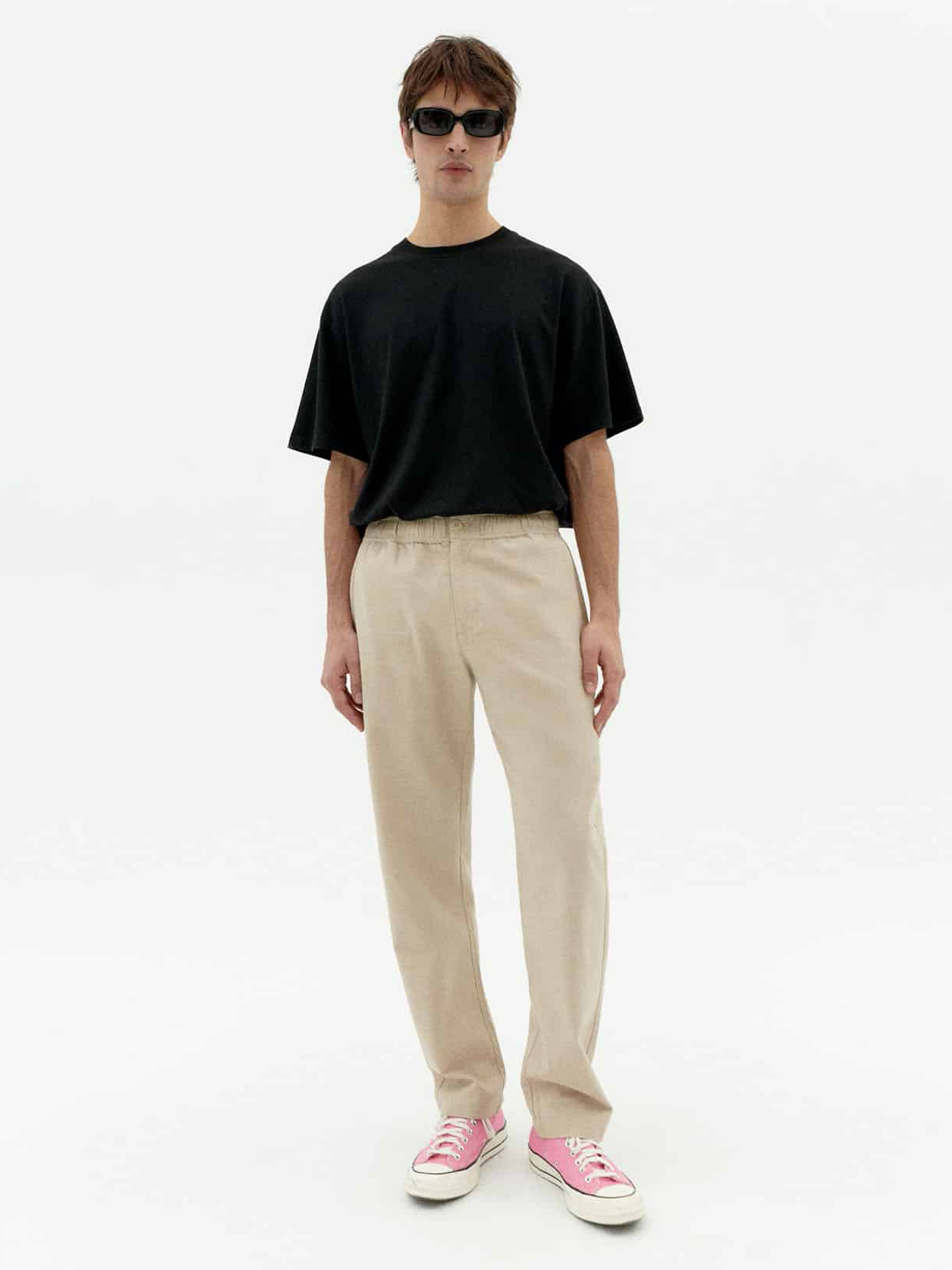 Thinking MU Travel Pants LIGHT Oatmeal 42