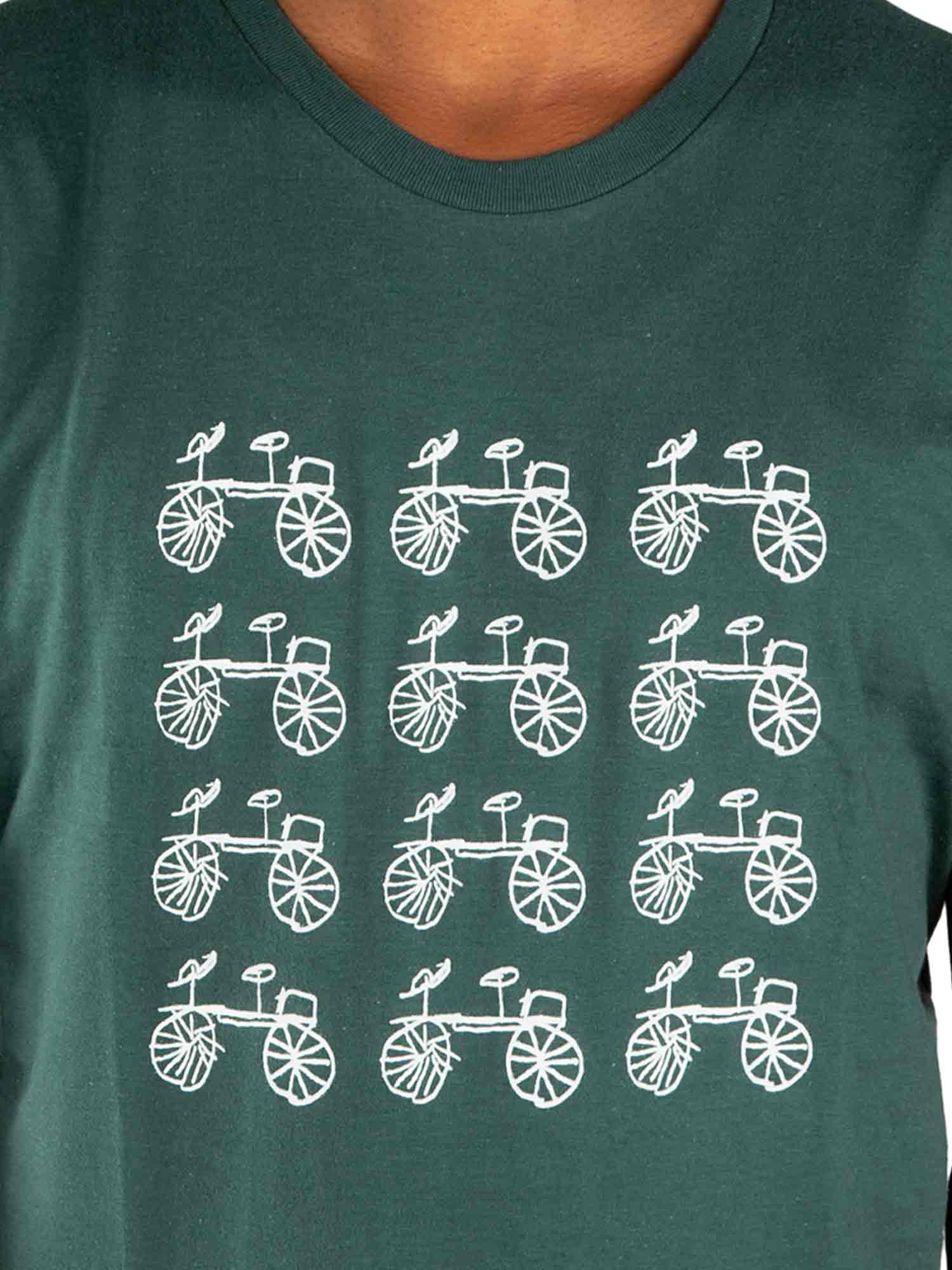 Kipepeo Clothing BAISIKELI V.2 Shirt dunkelgrün XL