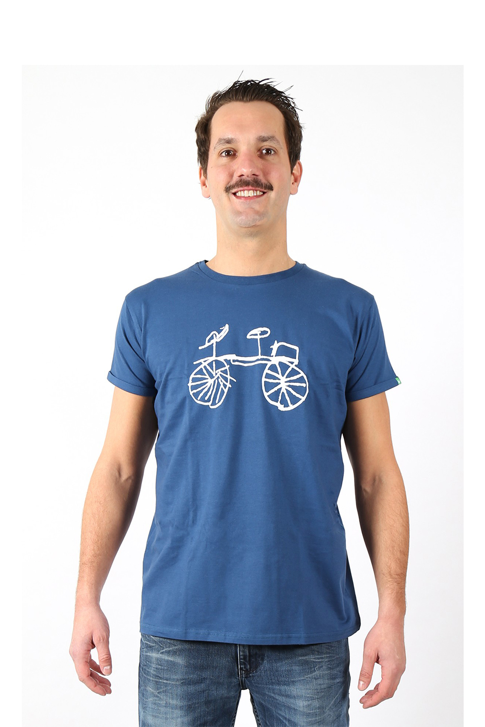 Kipepeo Clothing T-Shirt Baisikeli blue sea XL