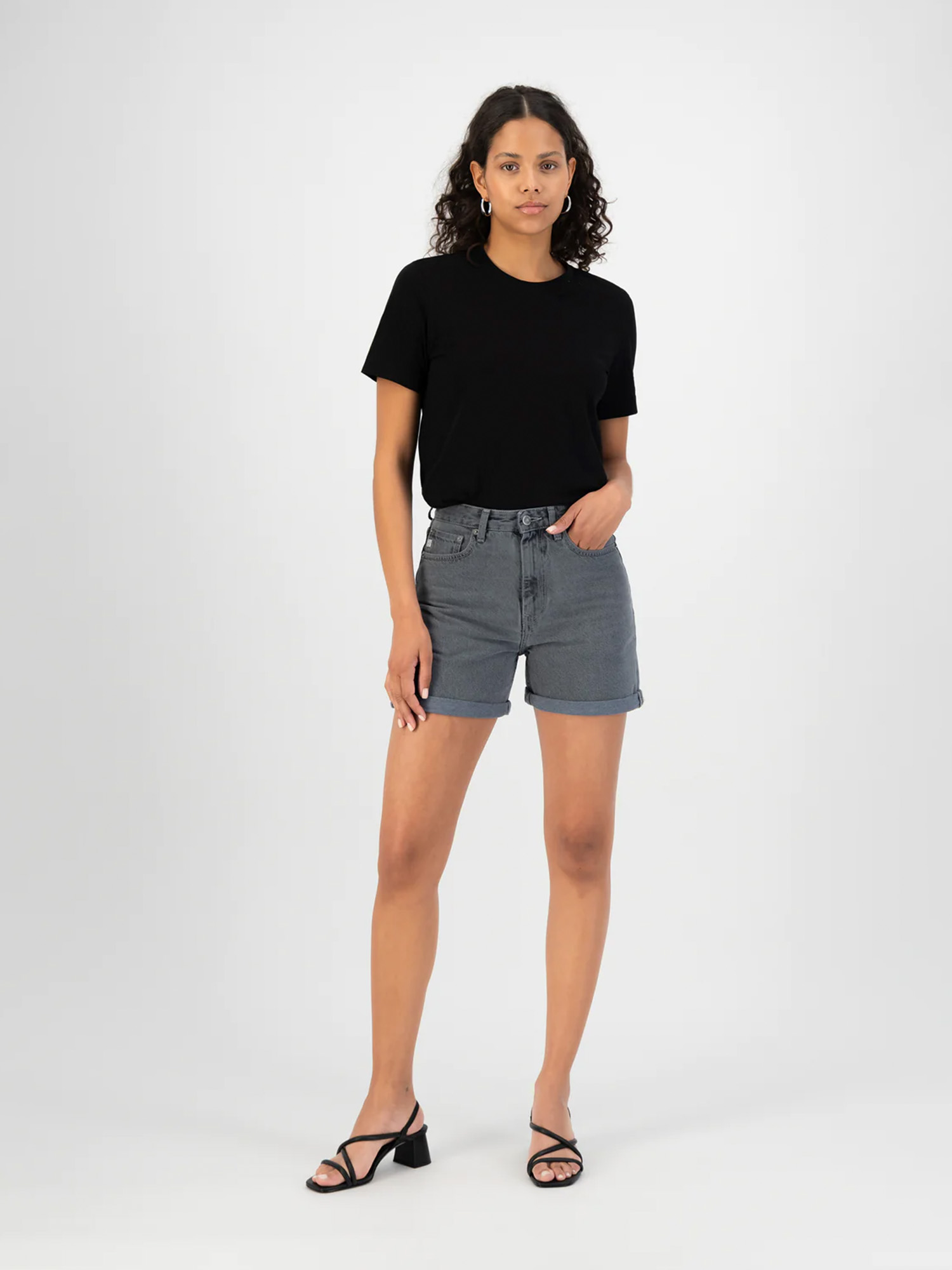 MUD Jeans Marilyn Short Stone Grey XL