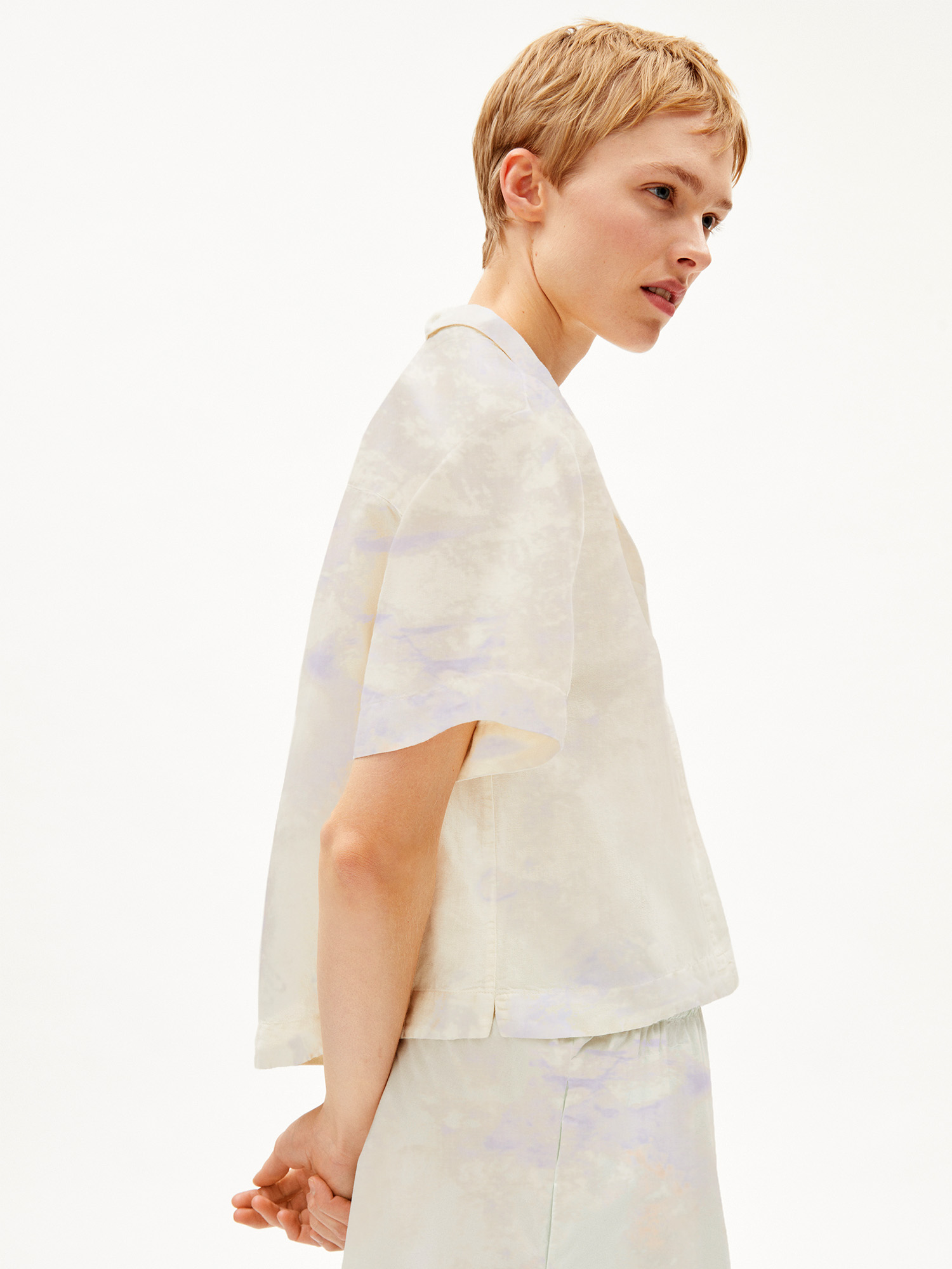ARMEDANGELS Leaanne Mineral Warm Blue L