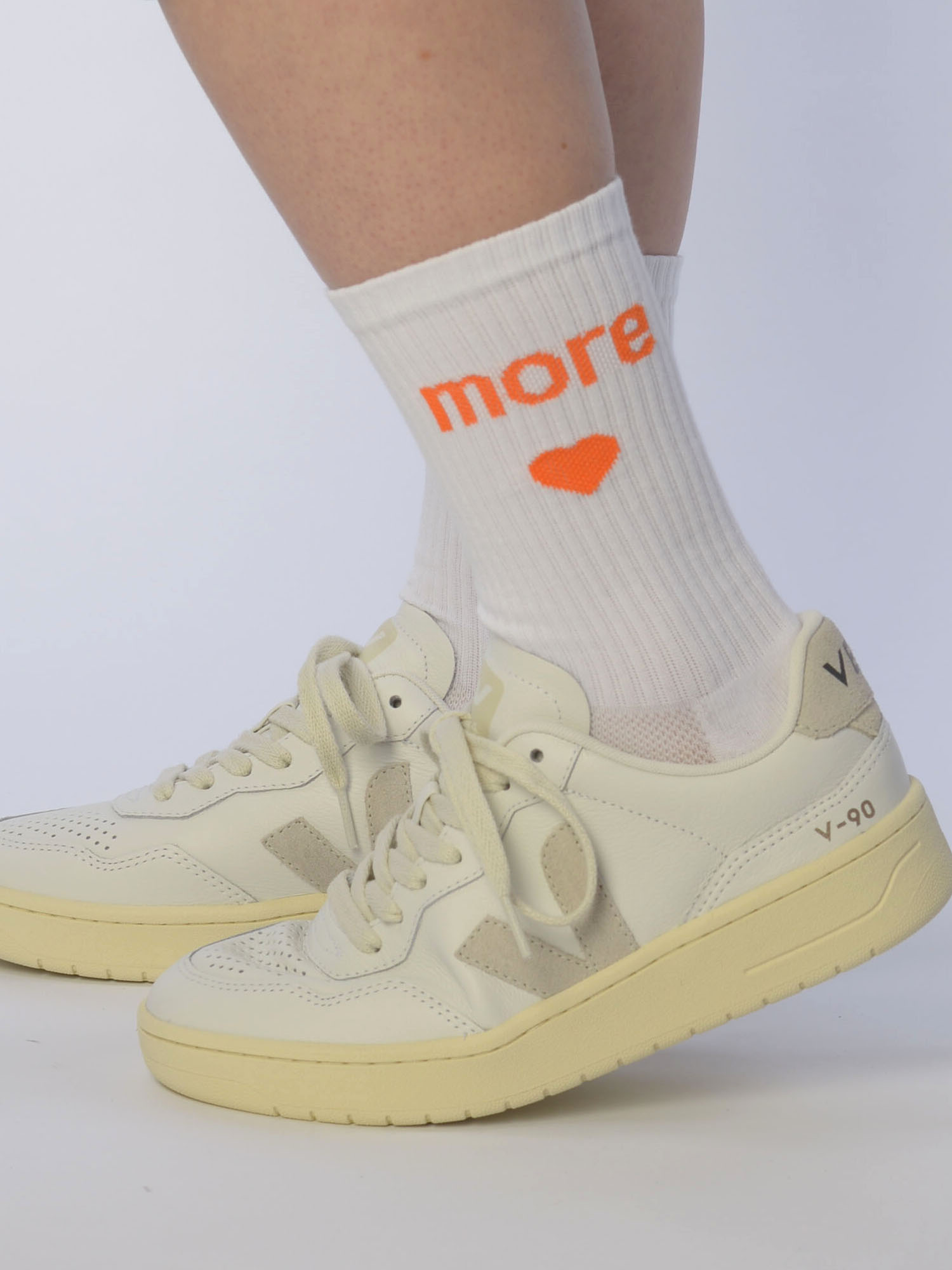 glore More Love Socken Weiß 43-45