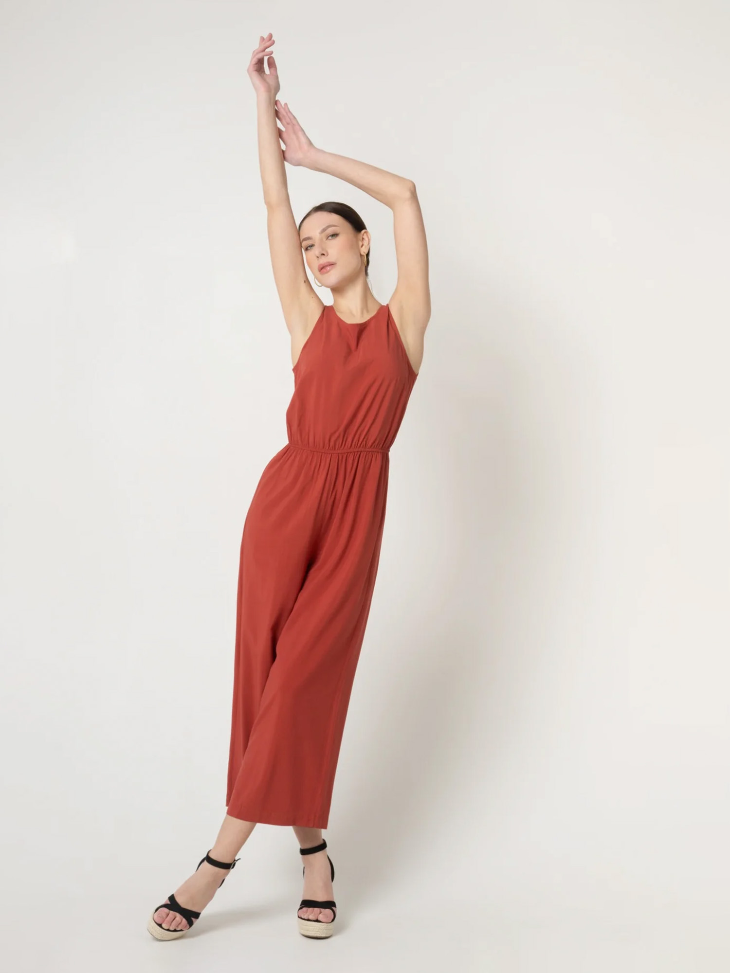 LOVJOI Jumpsuit Staine Mars Red M
