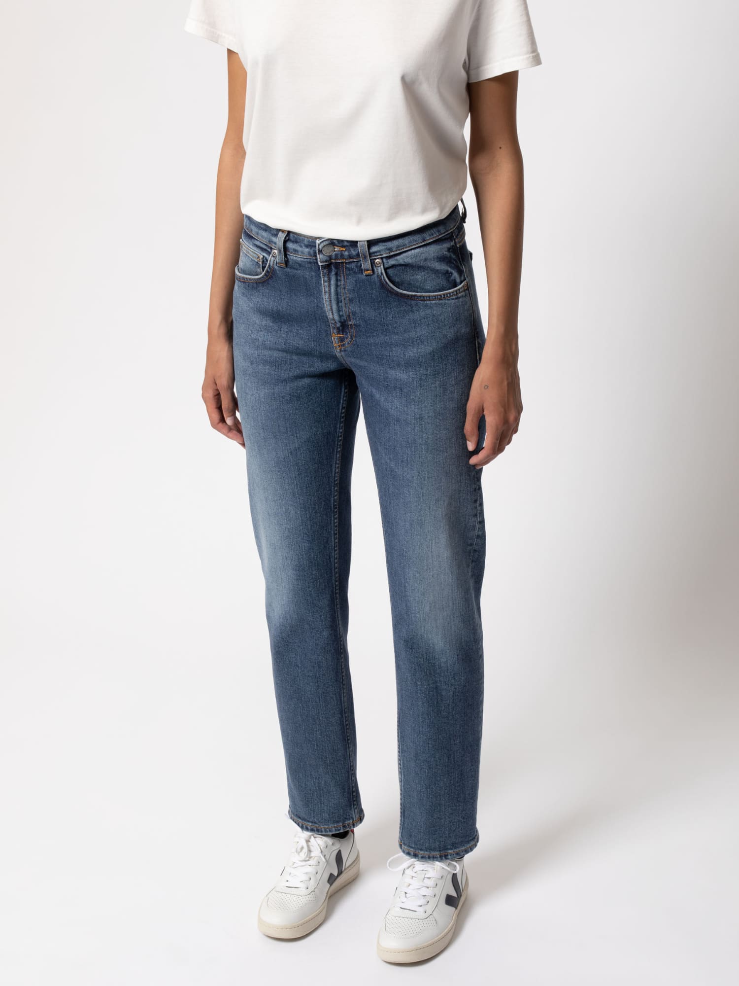 Nudie Jeans Straight Sally ll Dark Stone 29/30