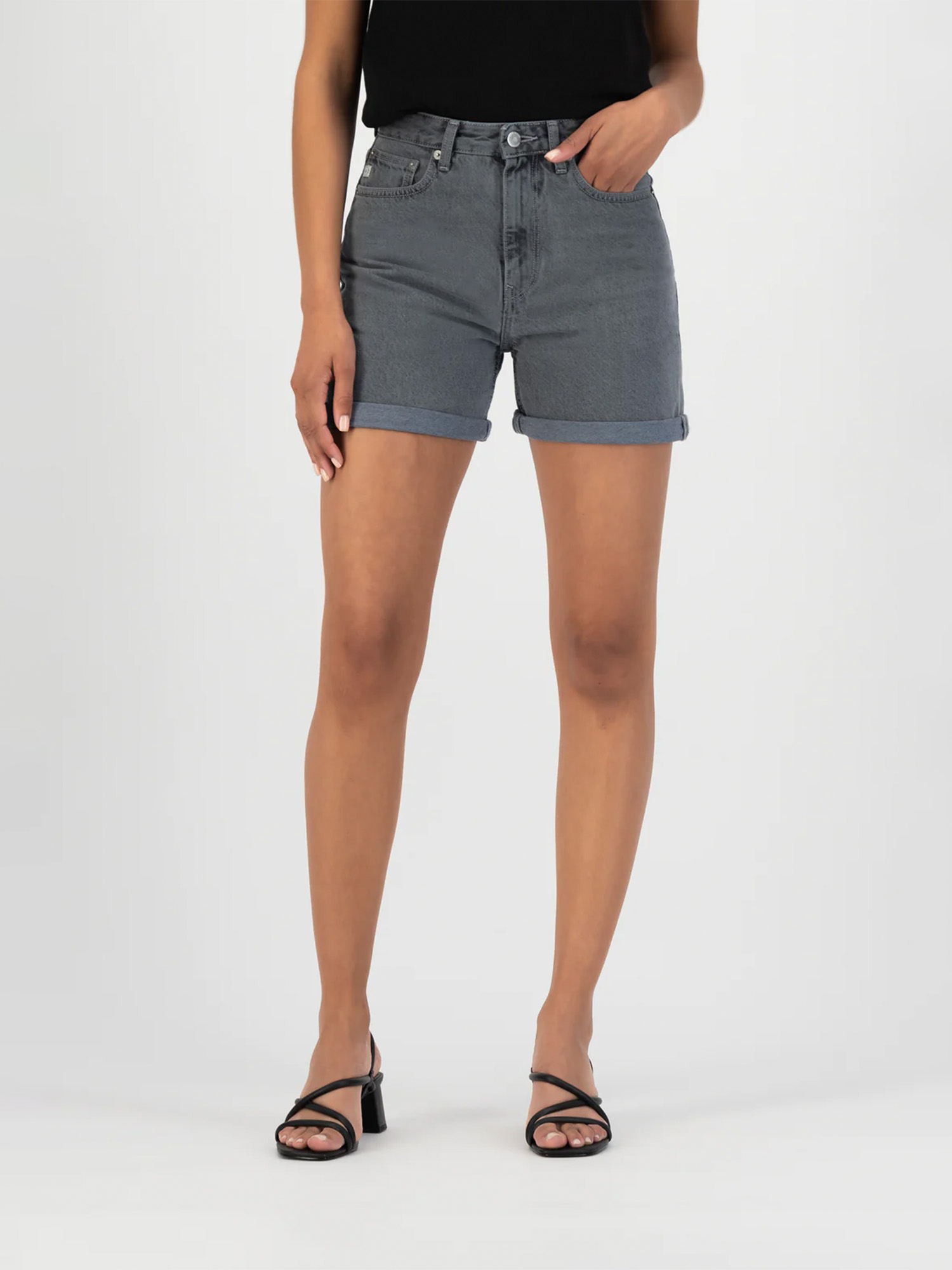 MUD Jeans Marilyn Short Stone Grey XL