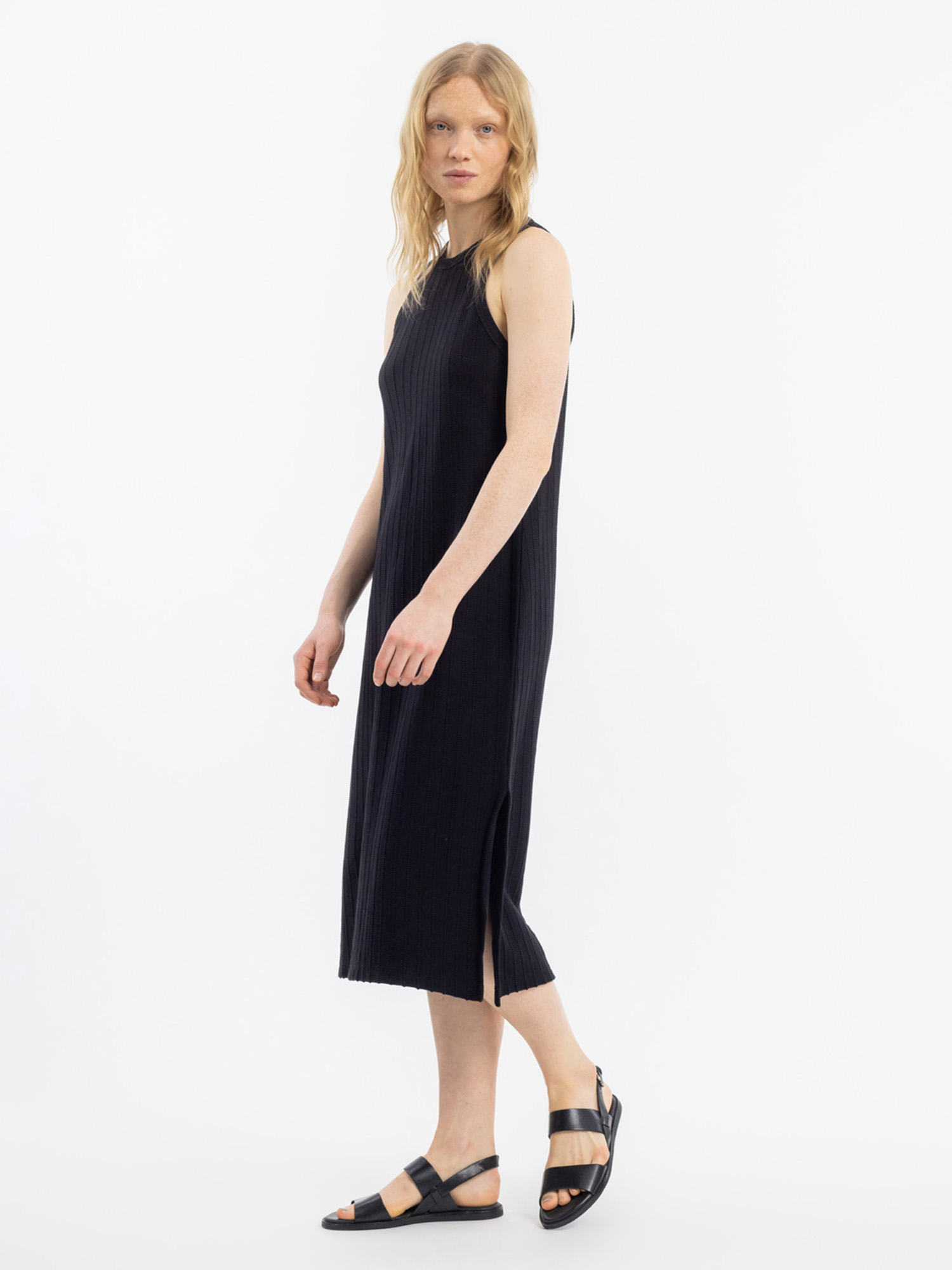 Rotholz Knit Summer Dress Black M