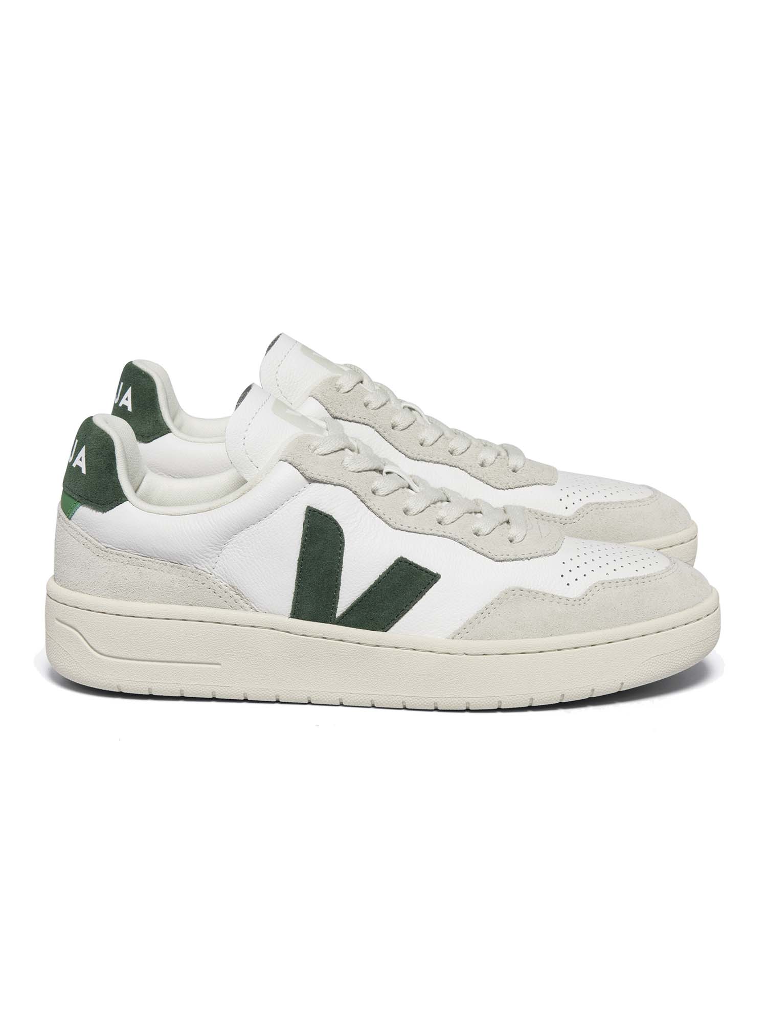 VEJA V-90 O.T. Leather Men White Cyprus 45