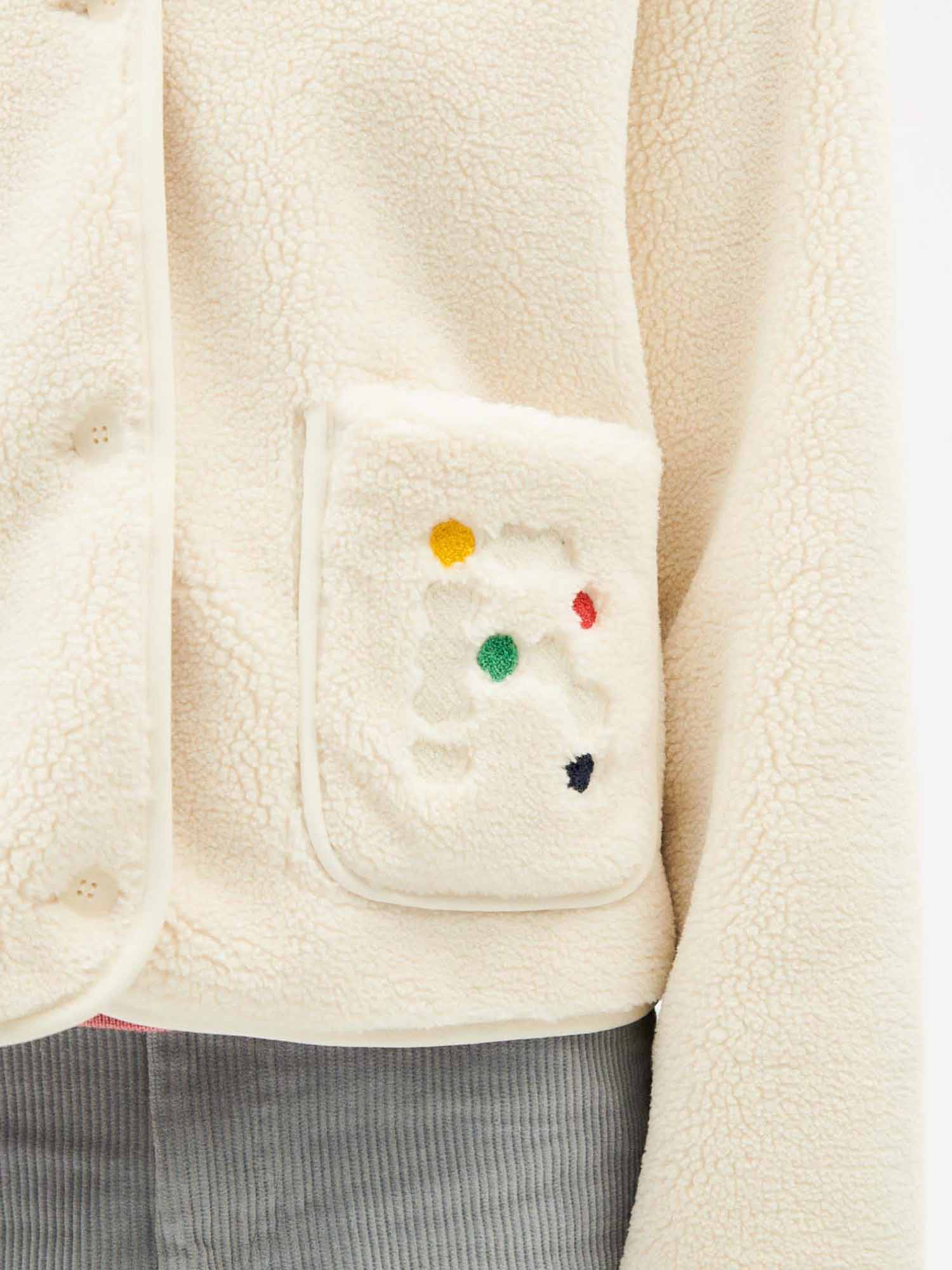 Thinking MU Kourtney Jacket Ivory XS