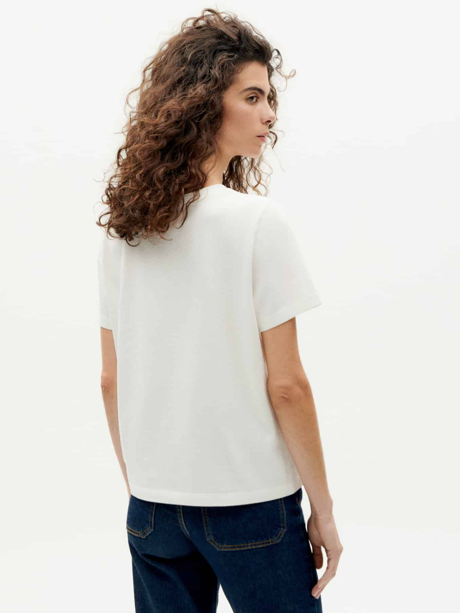 Thinking MU Ida T-Shirt White L