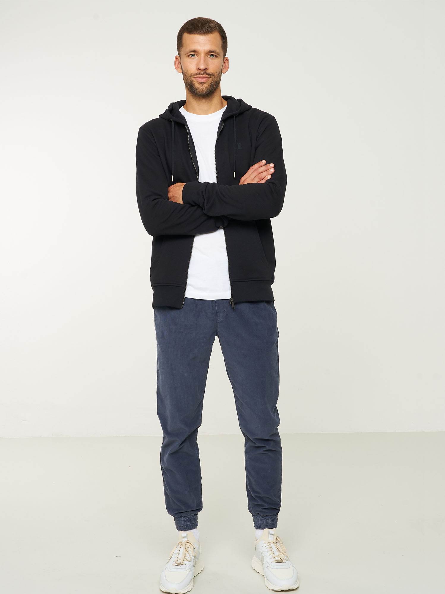 Recolution Men Hoodie Birch Black XL