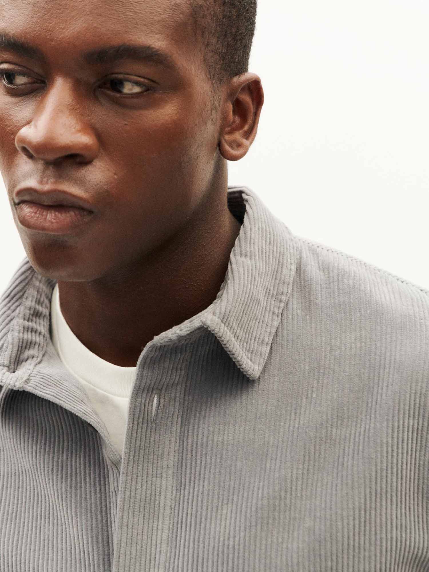 Thinking MU Corduroy Theo Overshirt River XL