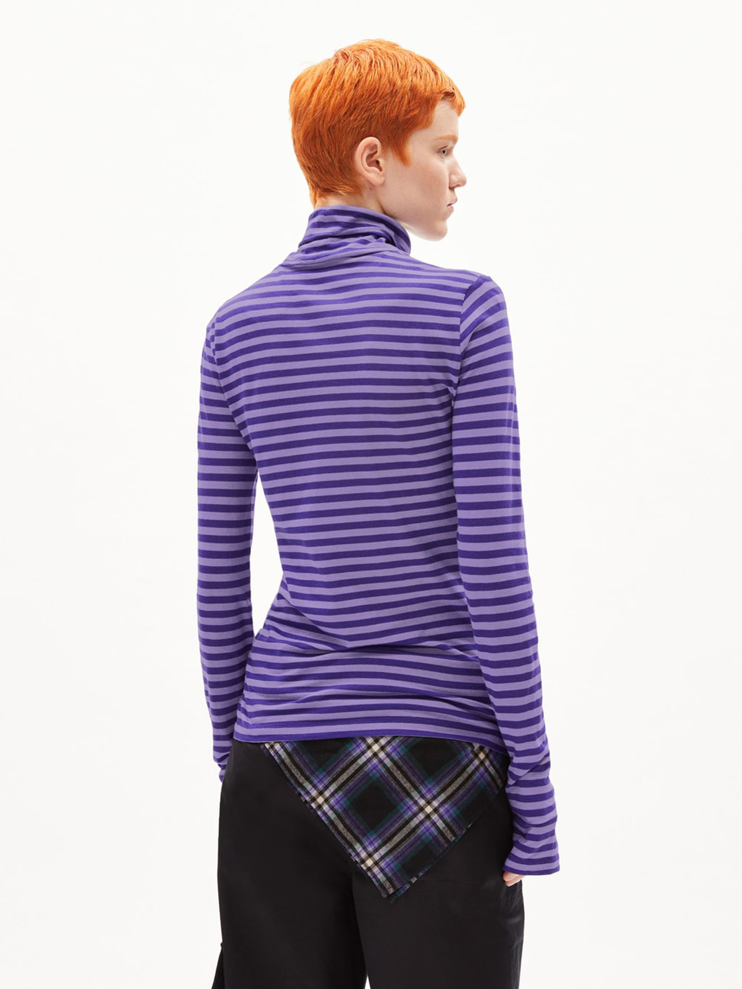 Graziliaa Stripes Purple Stone - Indigo Lilac L