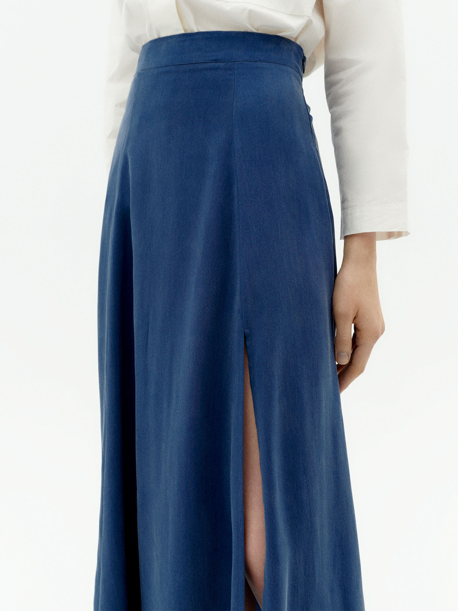 Thinking MU Tora Skirt Cobalt 42