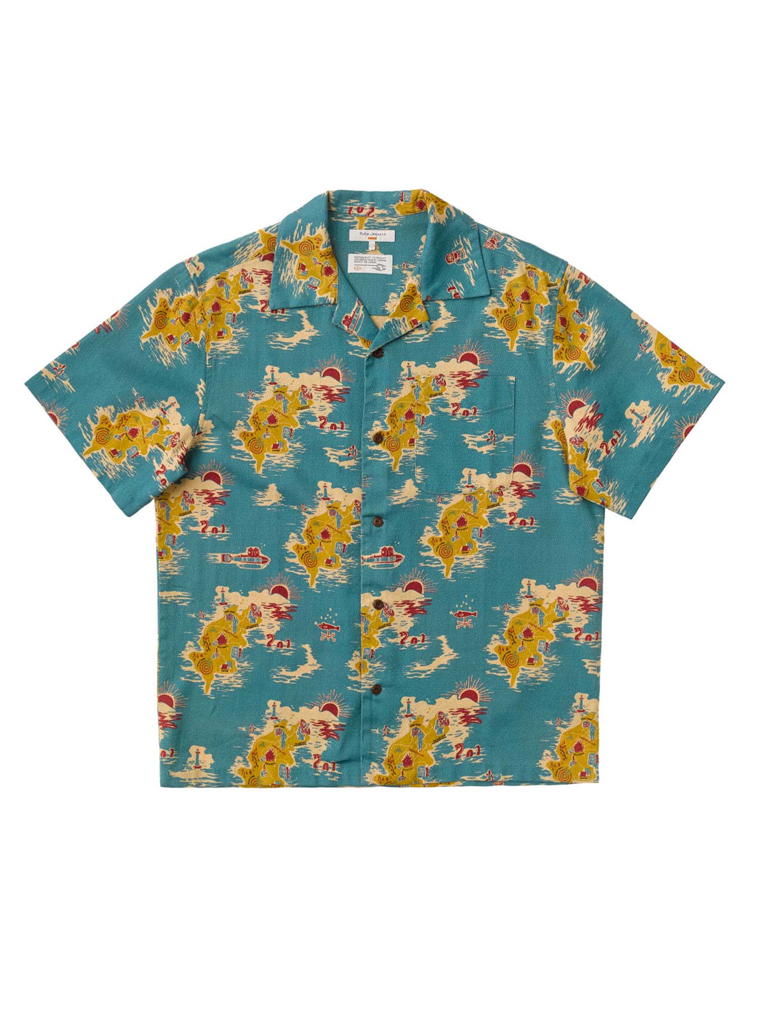 Nudie Jeans Aron Islands Multi M