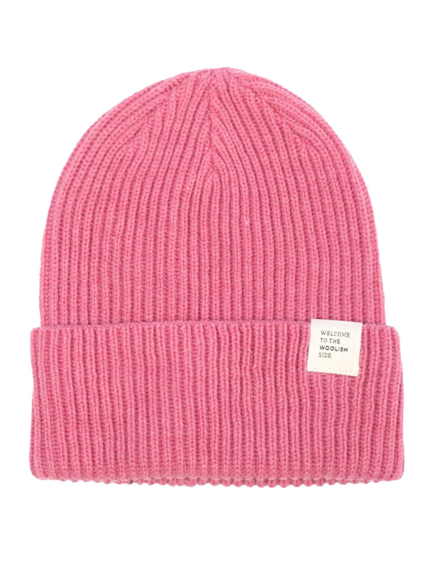 WOOLISH Hiro Merino Hat Pink onesize