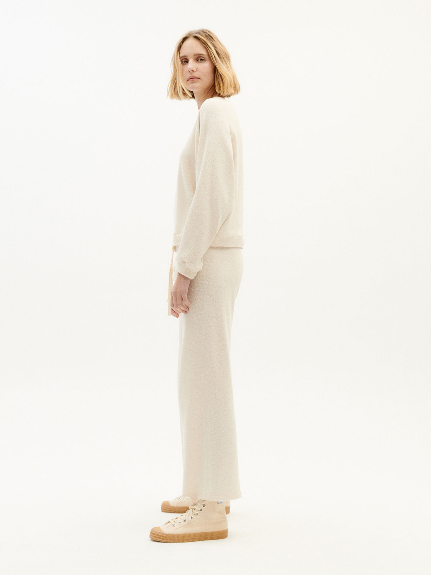 Thinking MU Trash Eri Pants Ivory XL