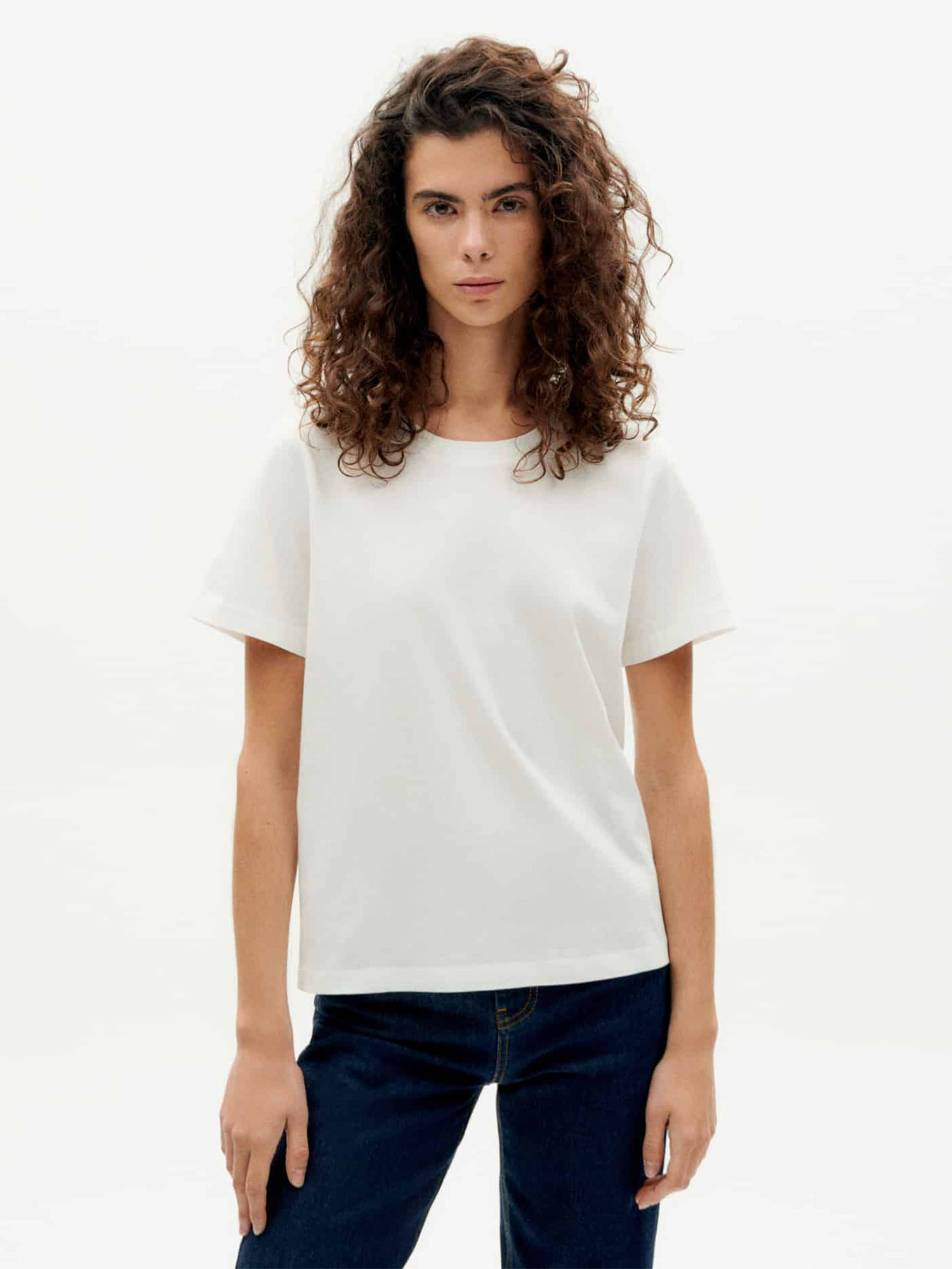 Thinking MU Ida T-Shirt White L