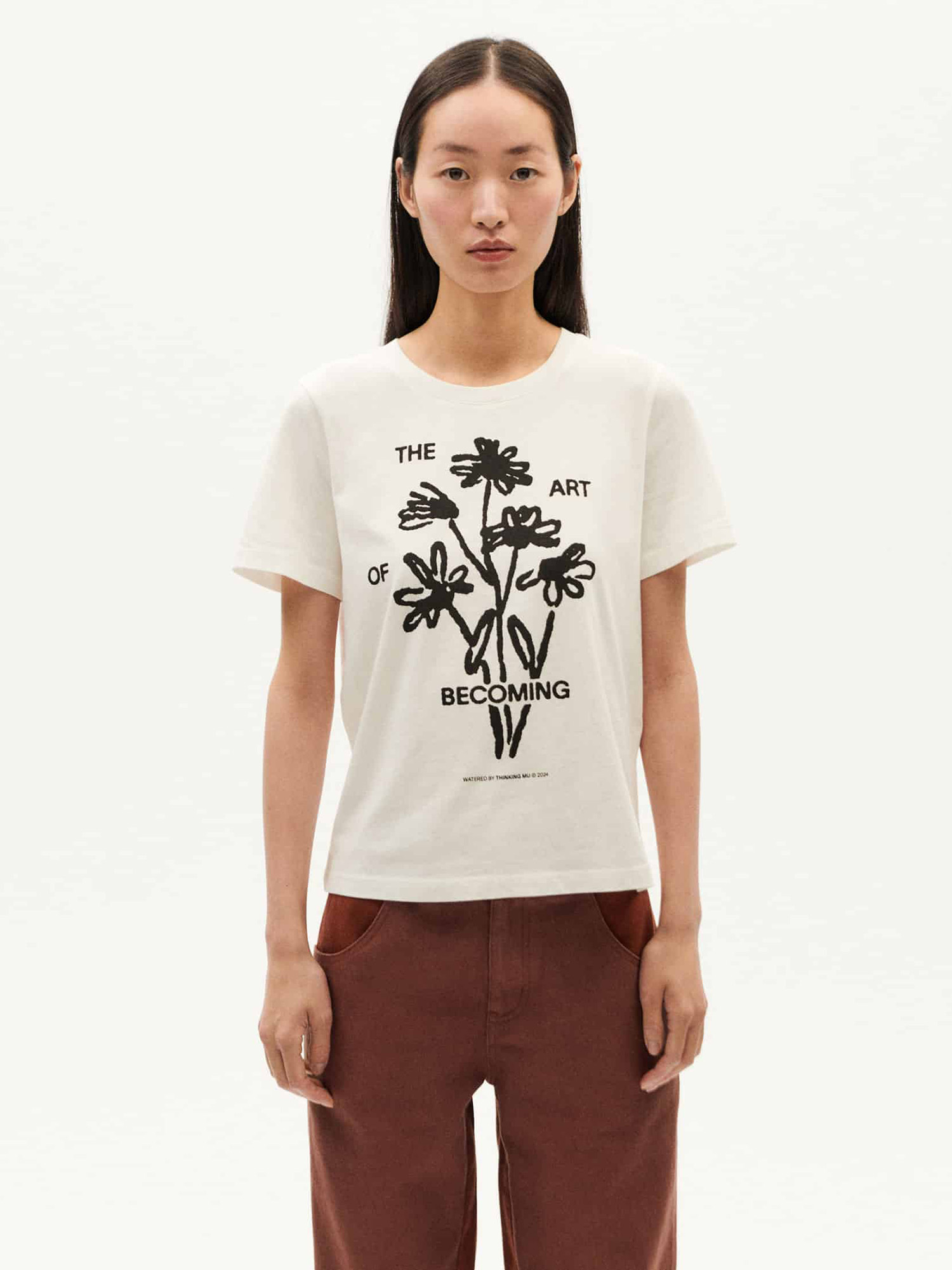 Thinking MU Becoming Ida T-Shirt White M