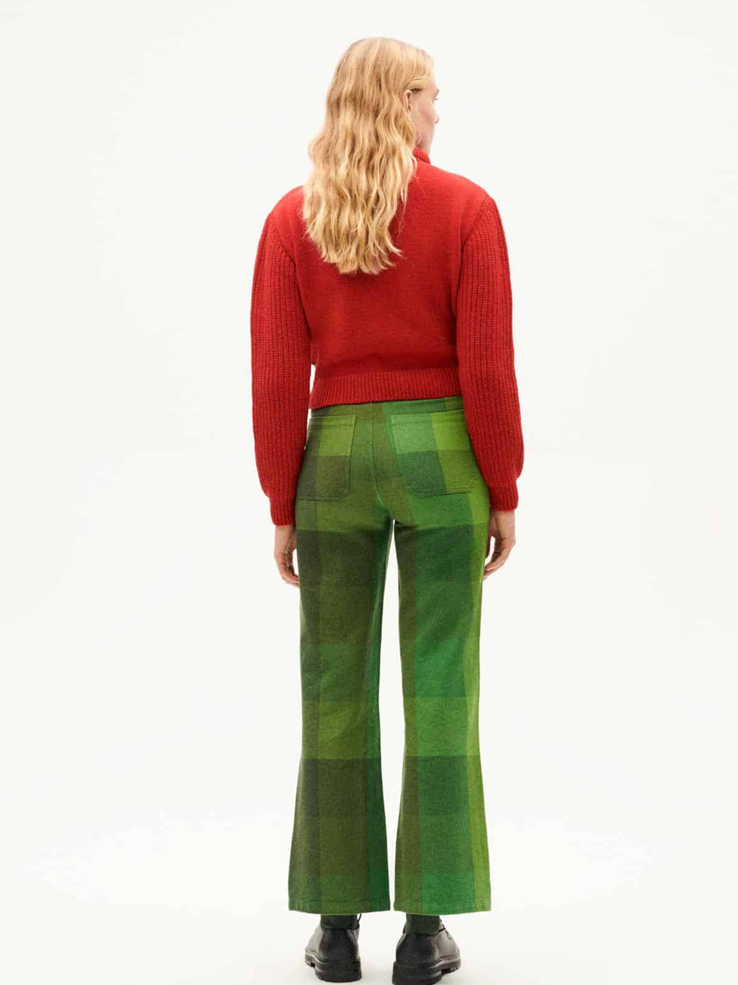 Thinking MU Tanit Knitted Sweater Red S