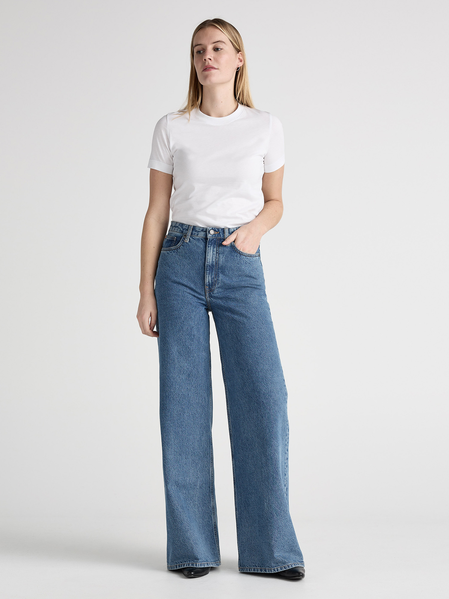 MUD Jeans Sarah High Loose Stone Vintage 26/30