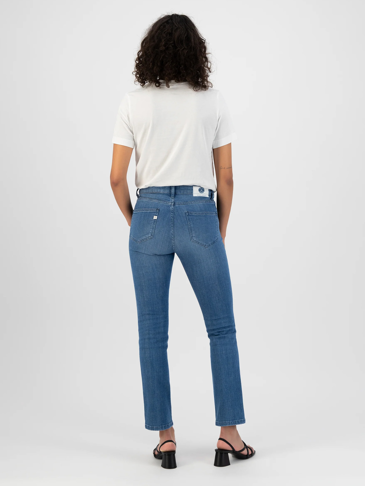 MUD Jeans Faye Straight Authentic Indigo 27/30