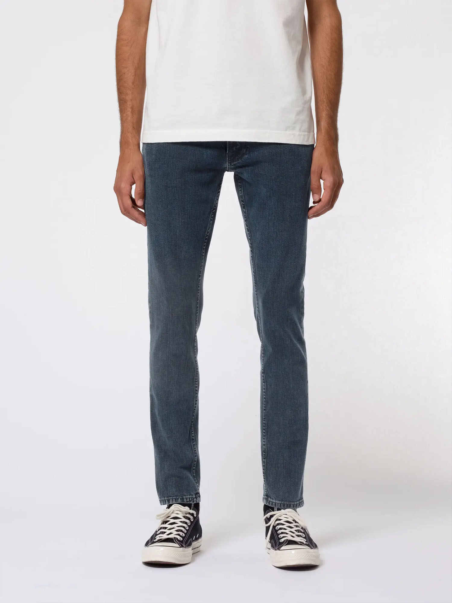 Nudie Jeans Tight Terry Black Ocean 32/30