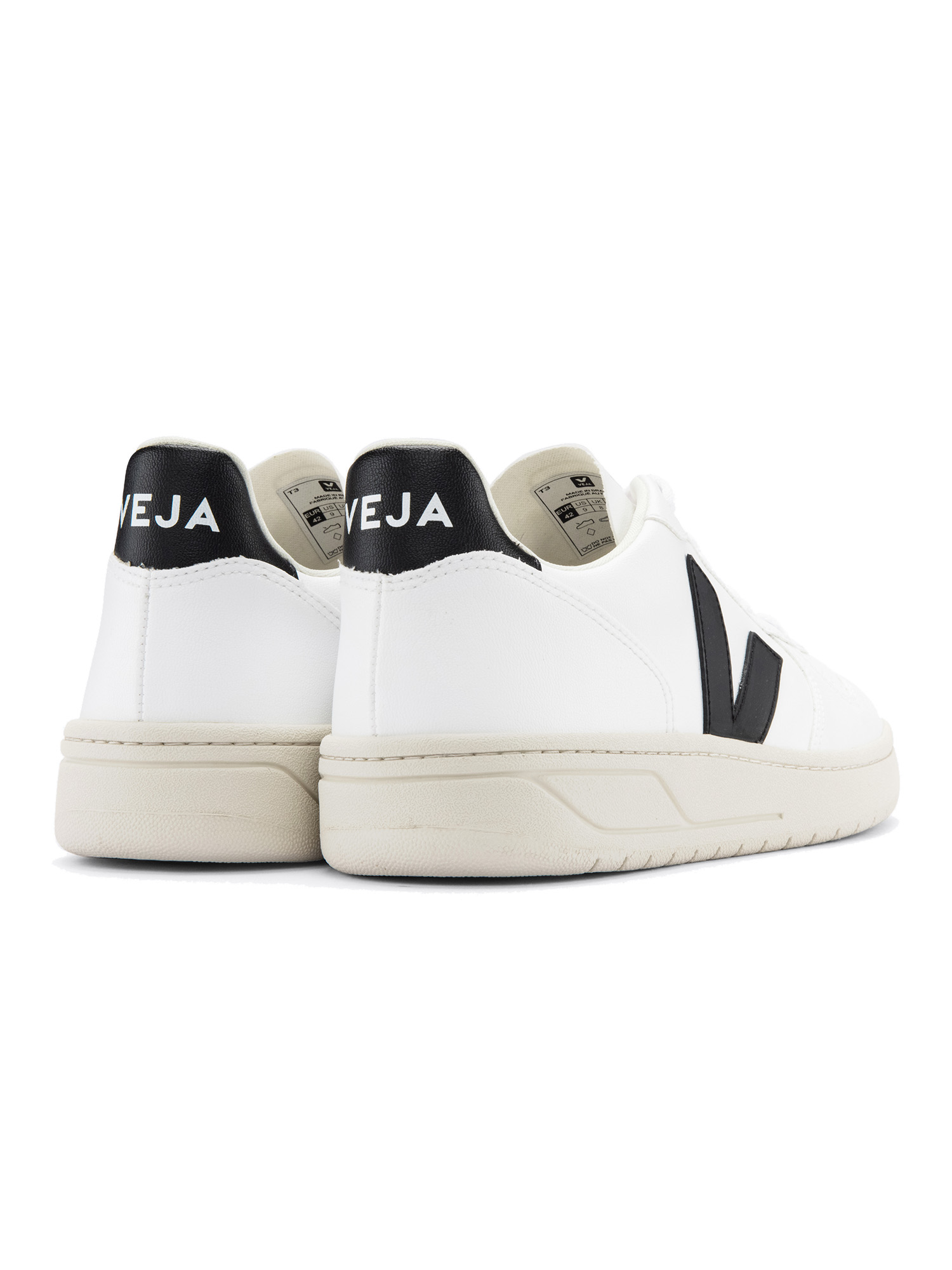 Veja V-10 CWL Men White Black 45
