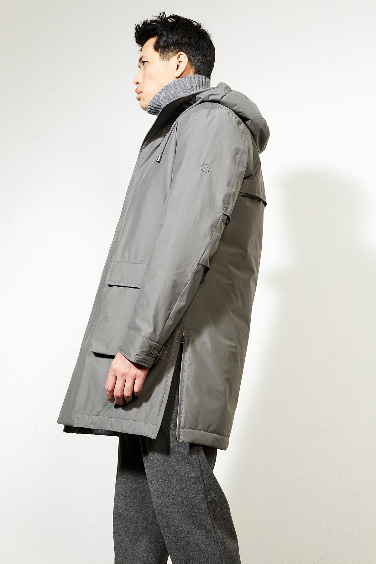 LangerChen Parka Darkin Platinum L