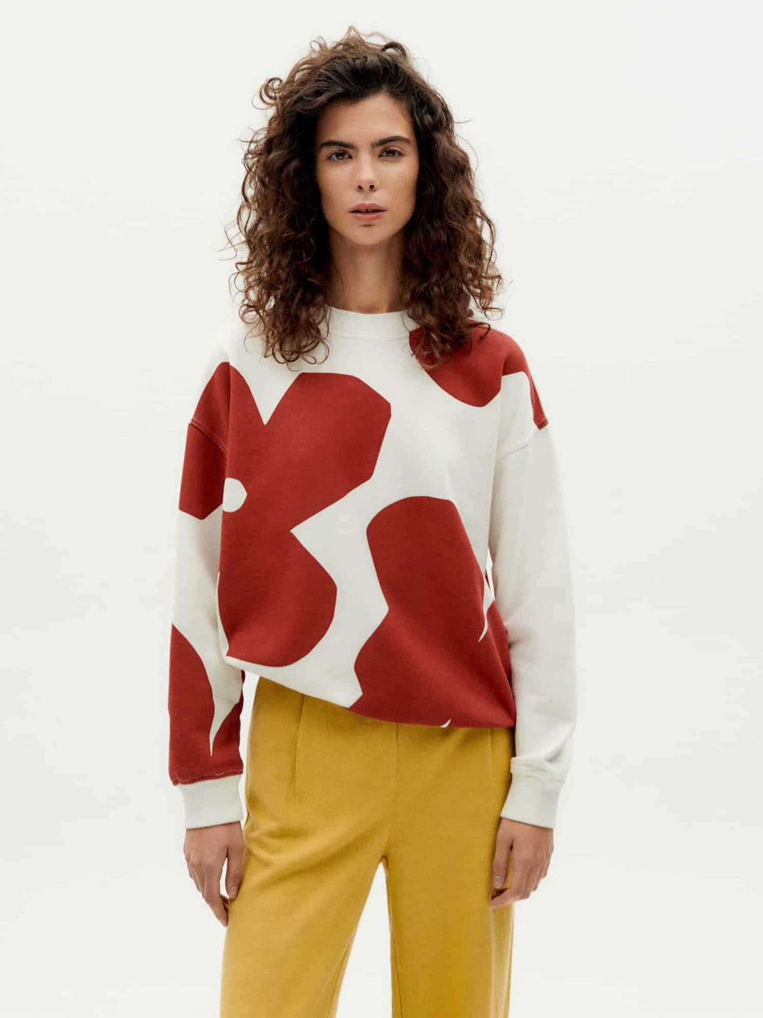 Thinking Mu RDF Sweatshirt Butterfly Super Big L