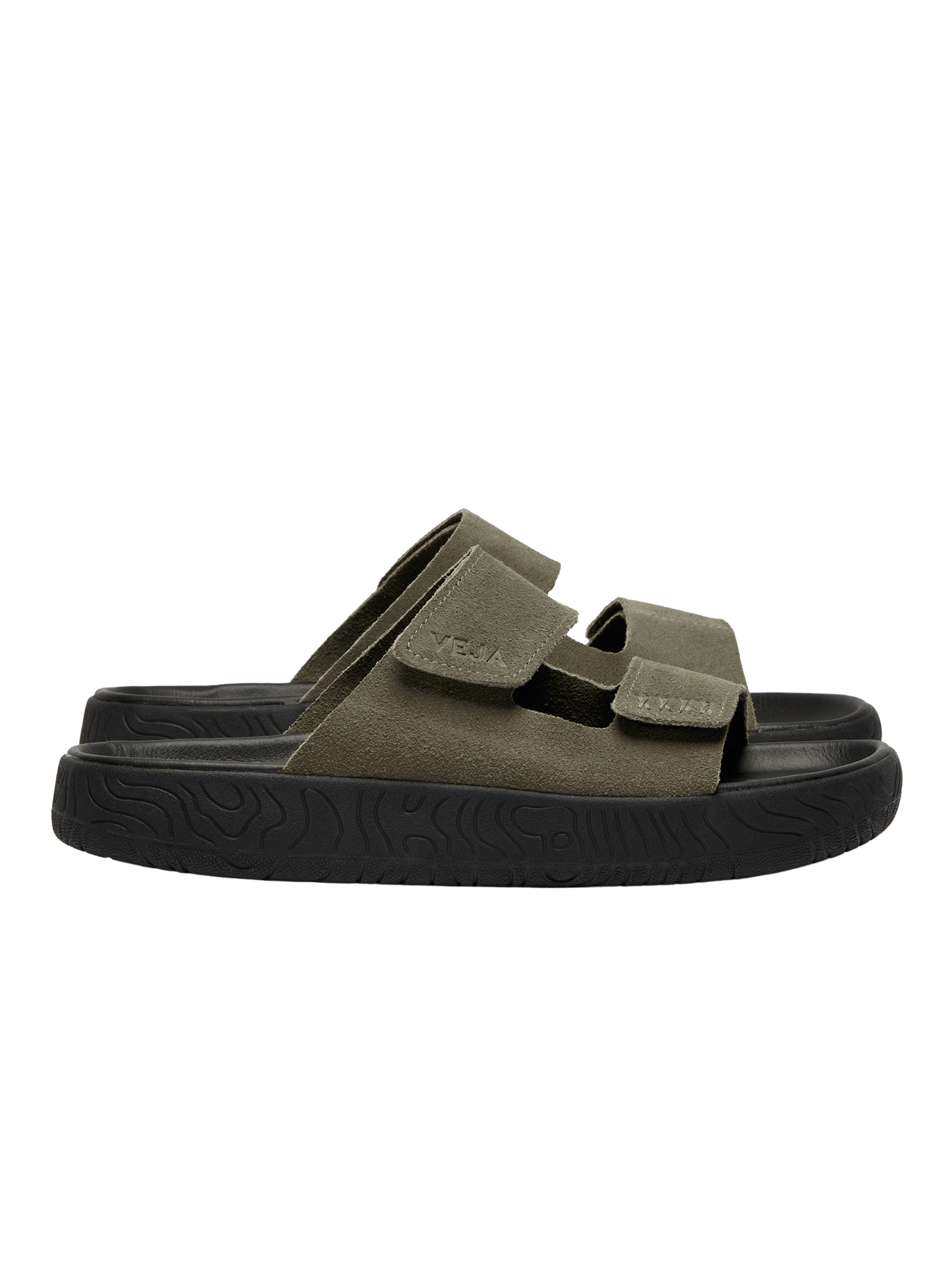 VEJA ETNA Suede Soft Women Kaki Kaki Black 38