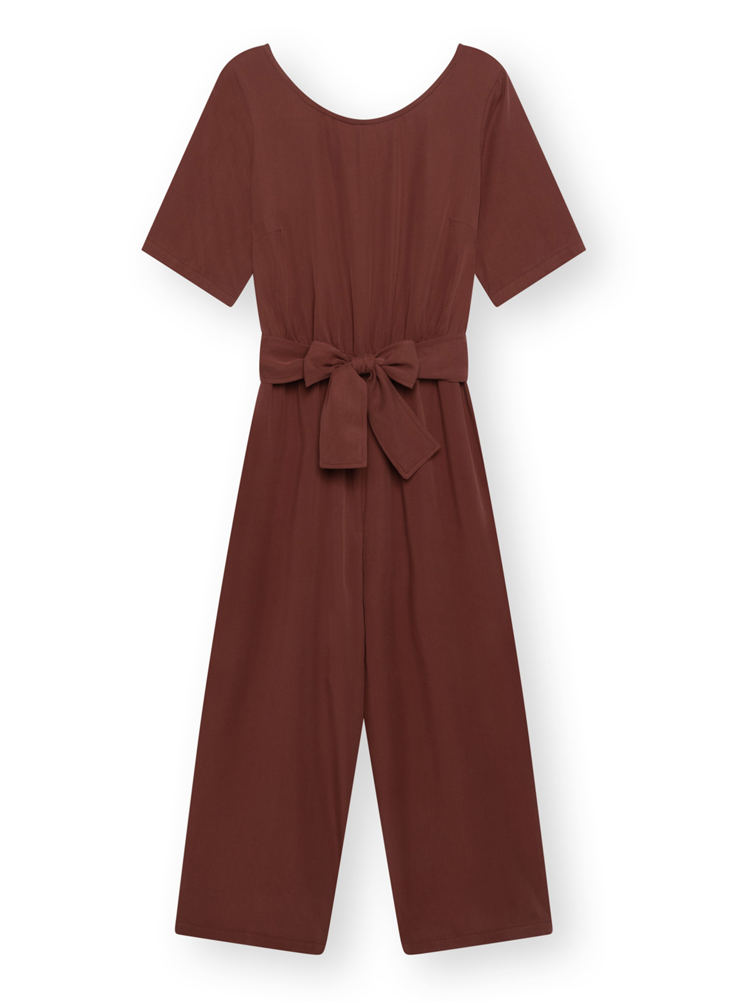 LOVJOI Jumpsuit Staine Halfsleeve Dark Maroon L