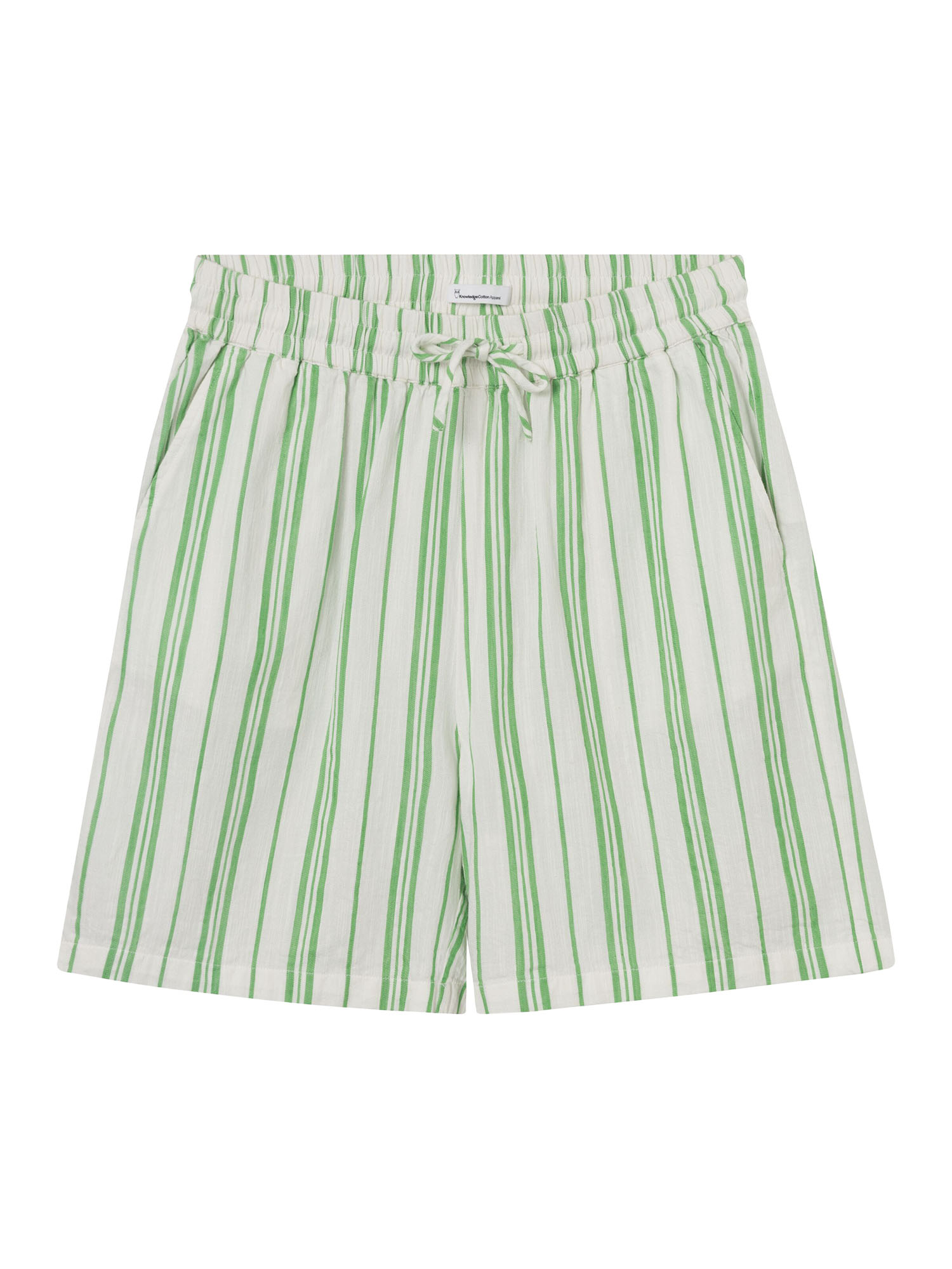 Knowledge Cotton Apparel Cotton Elastic Waist Shorts