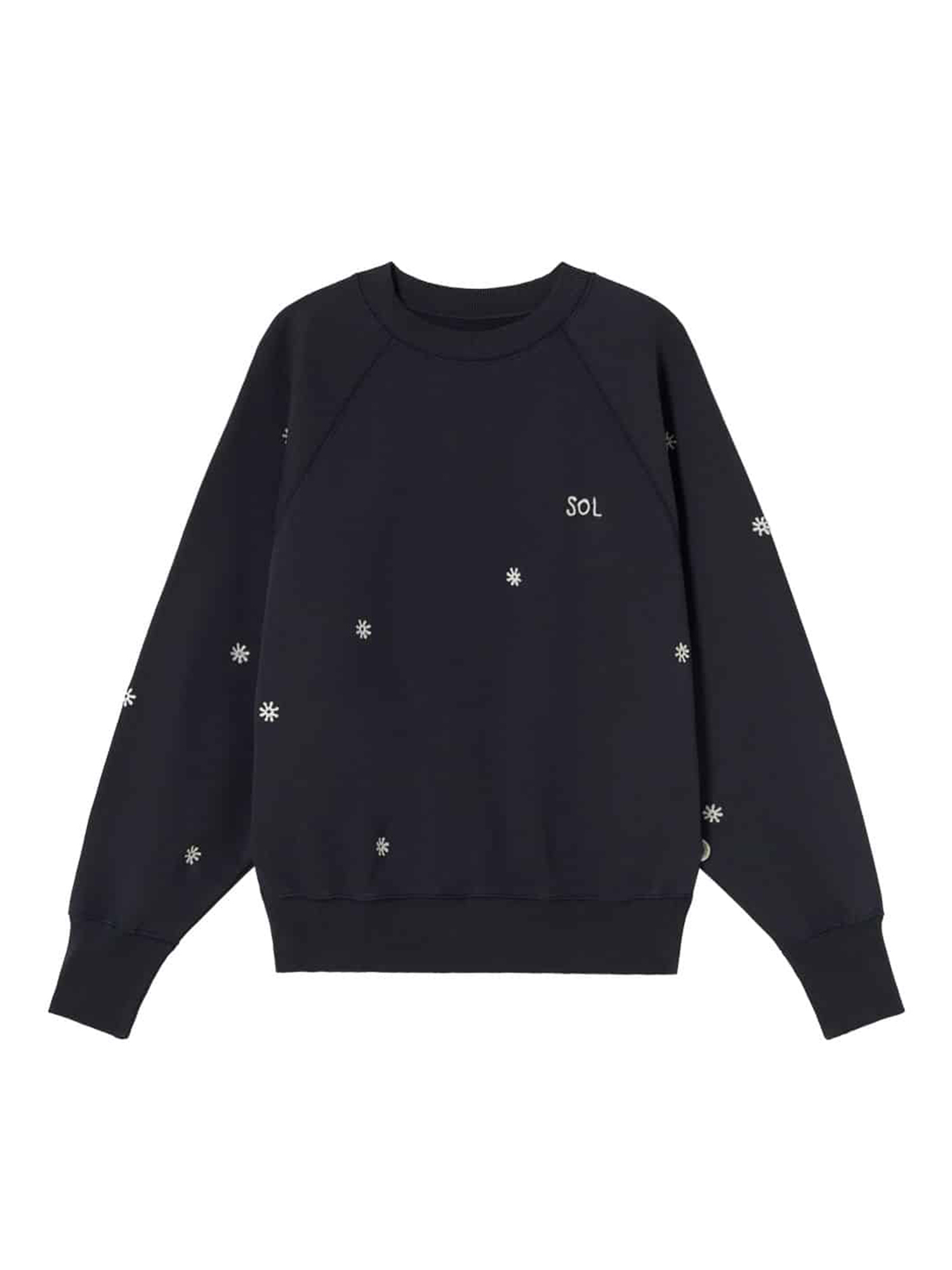 Thinking MU Solsol Bonnie Sweatshirt Navy S