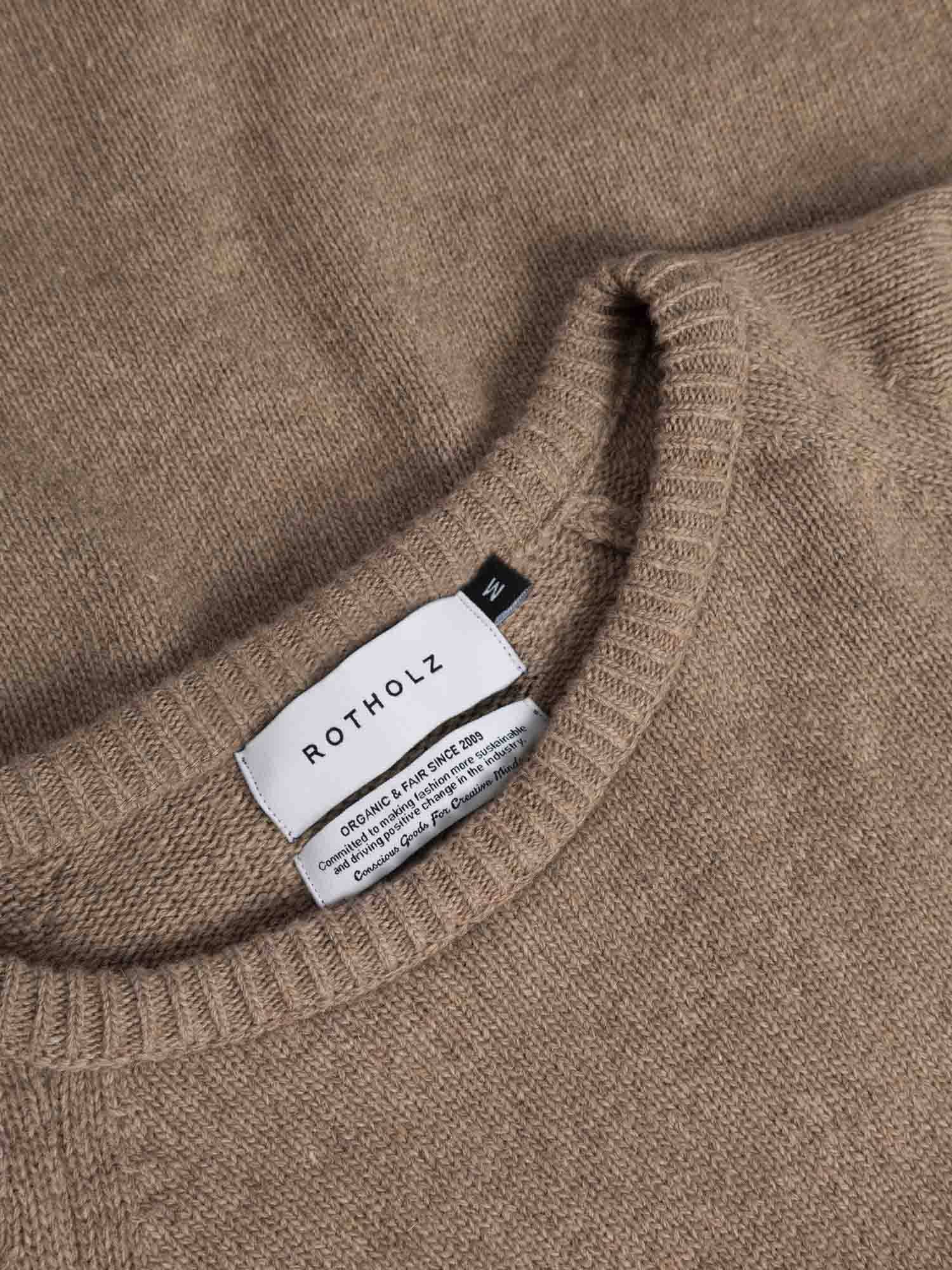 ROTHOLZ Smiley Knit Sweater Soft Clay XL