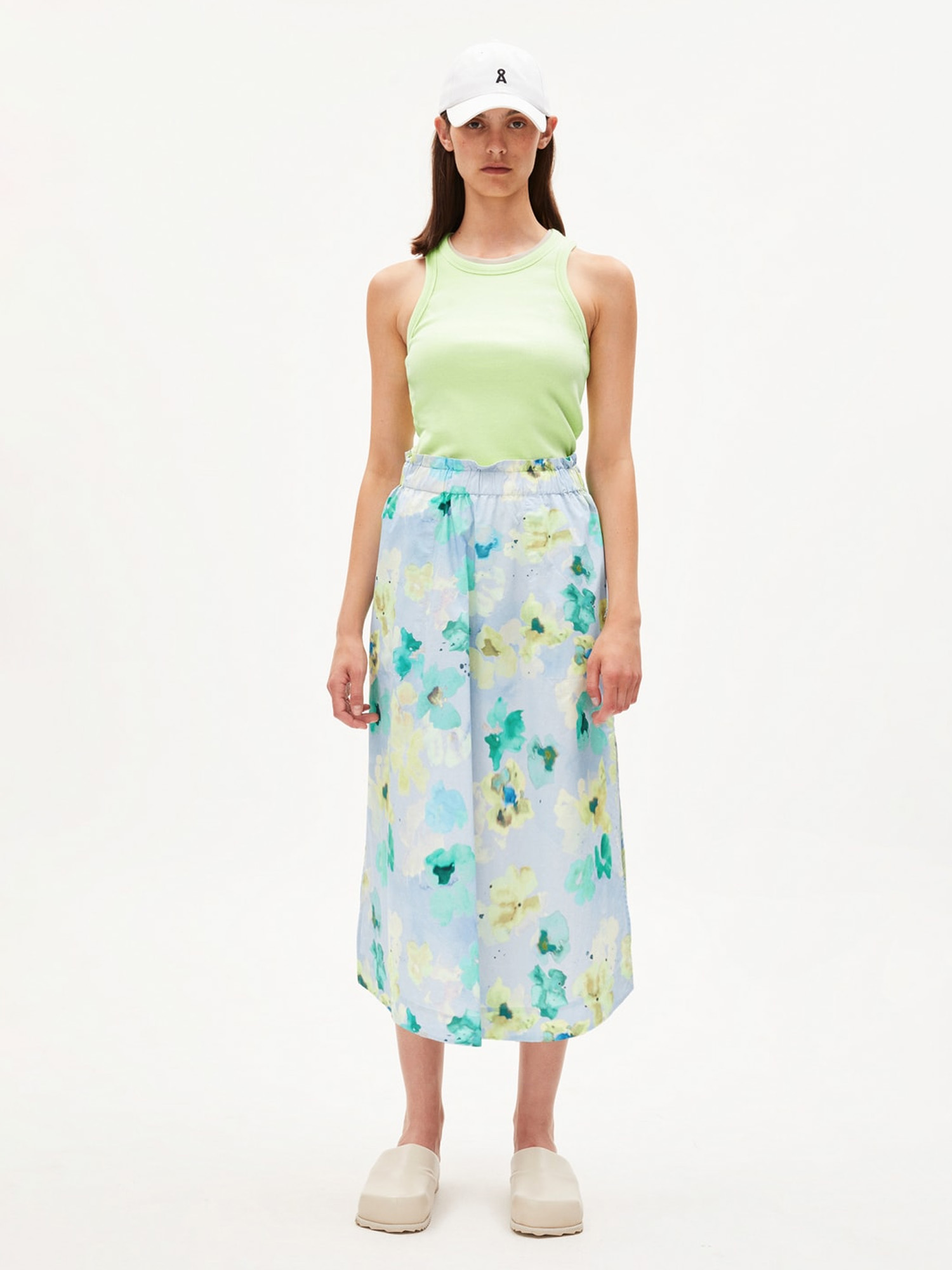 ARMEDANGELS Aaimemi Aqua Floral Morning Sky XL