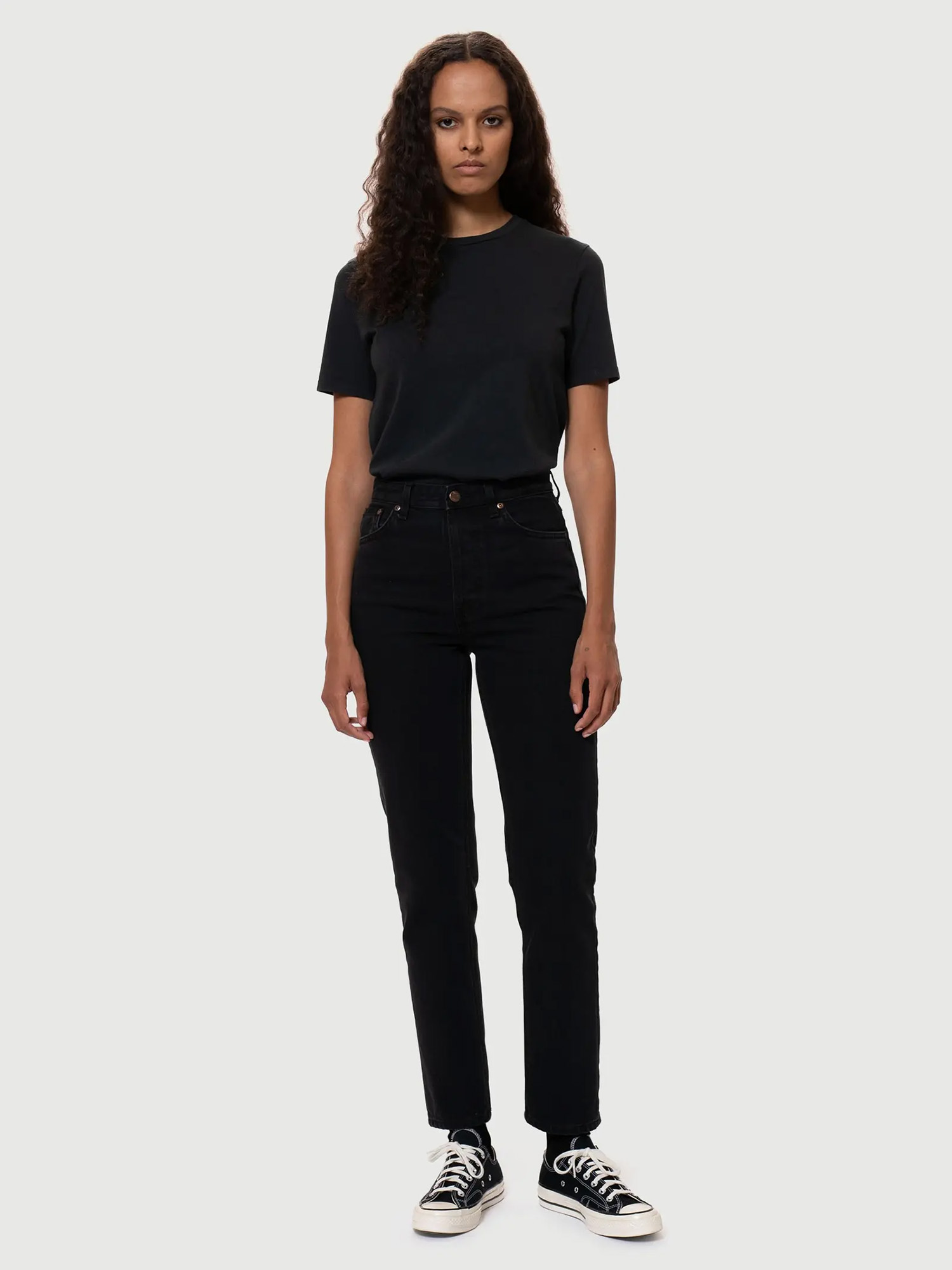 Nudie Jeans Breezy Britt Aged Black 29/28