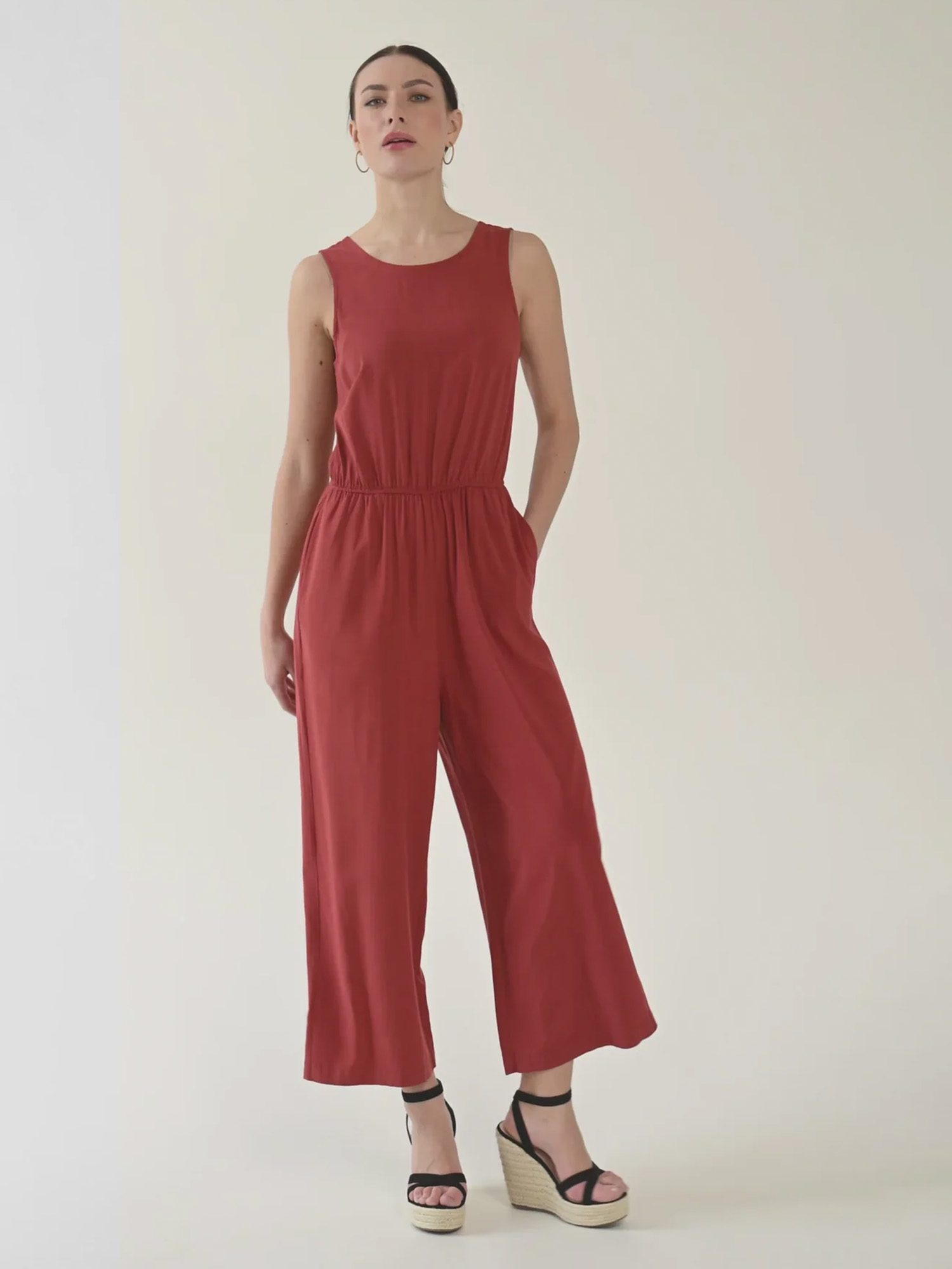 LOVJOI Jumpsuit Staine Mars Red S