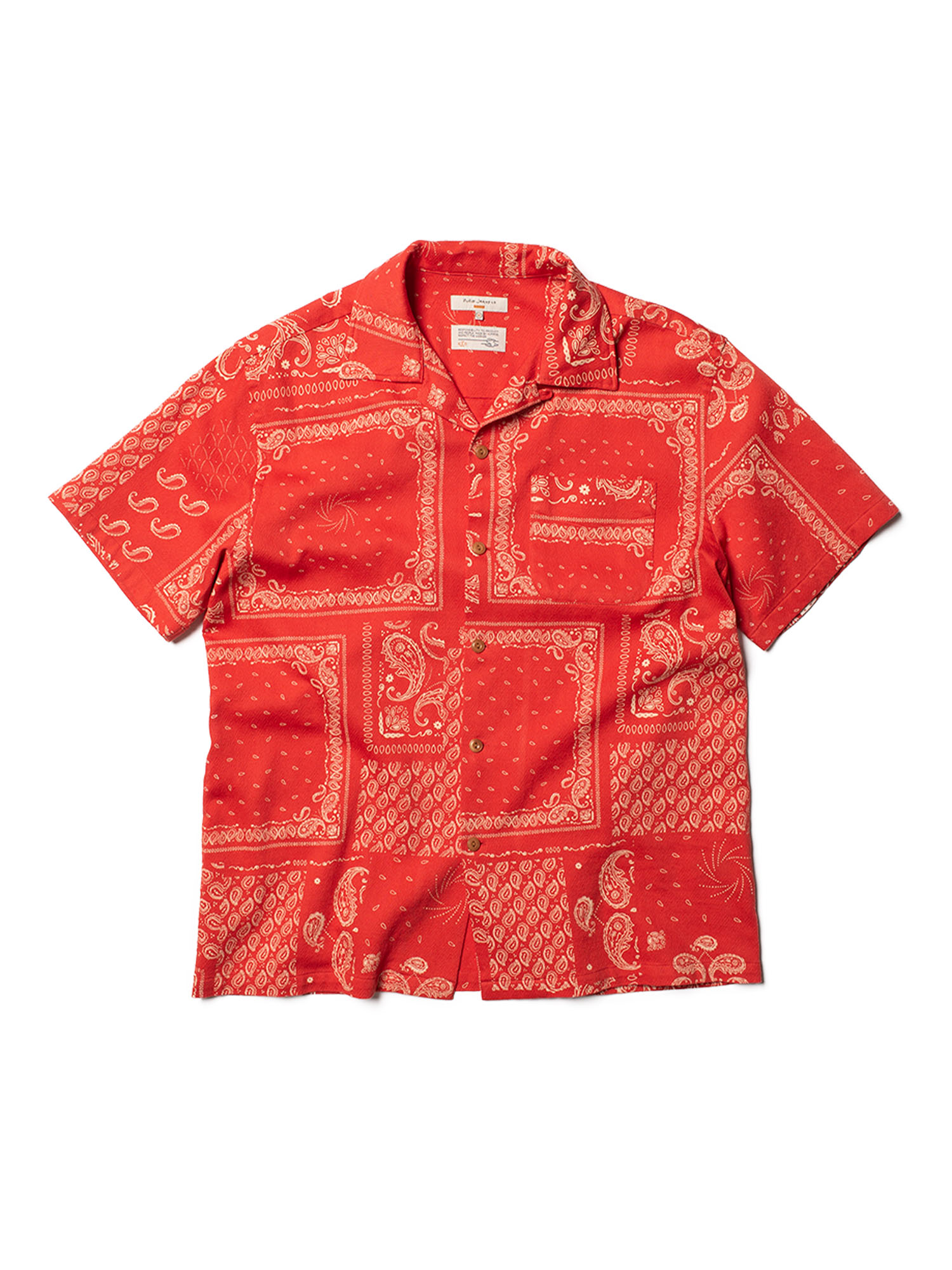 Nudie Jeans Aron Bandana Red M