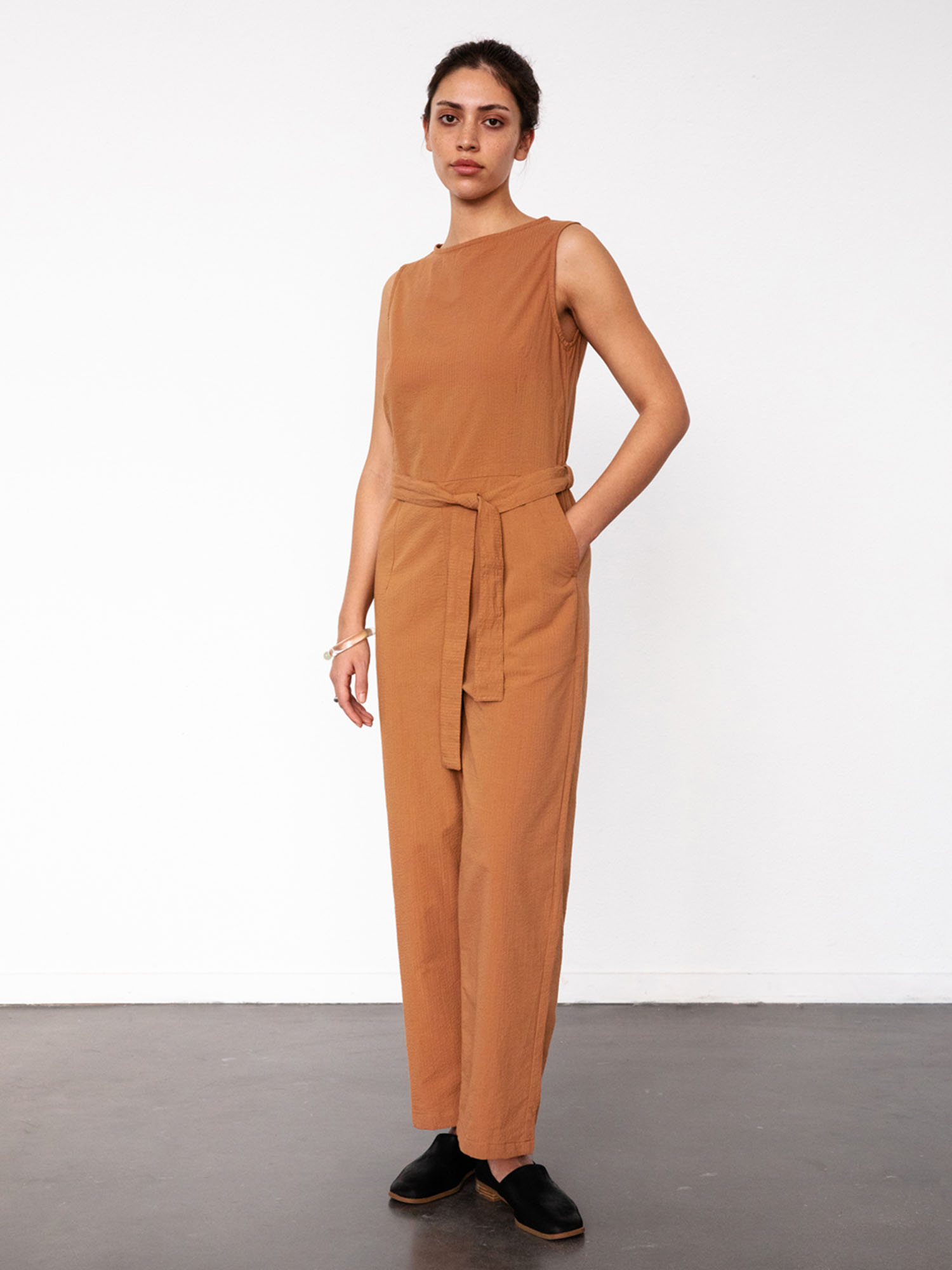 Rotholz Jumpsuit Caramel Brown S
