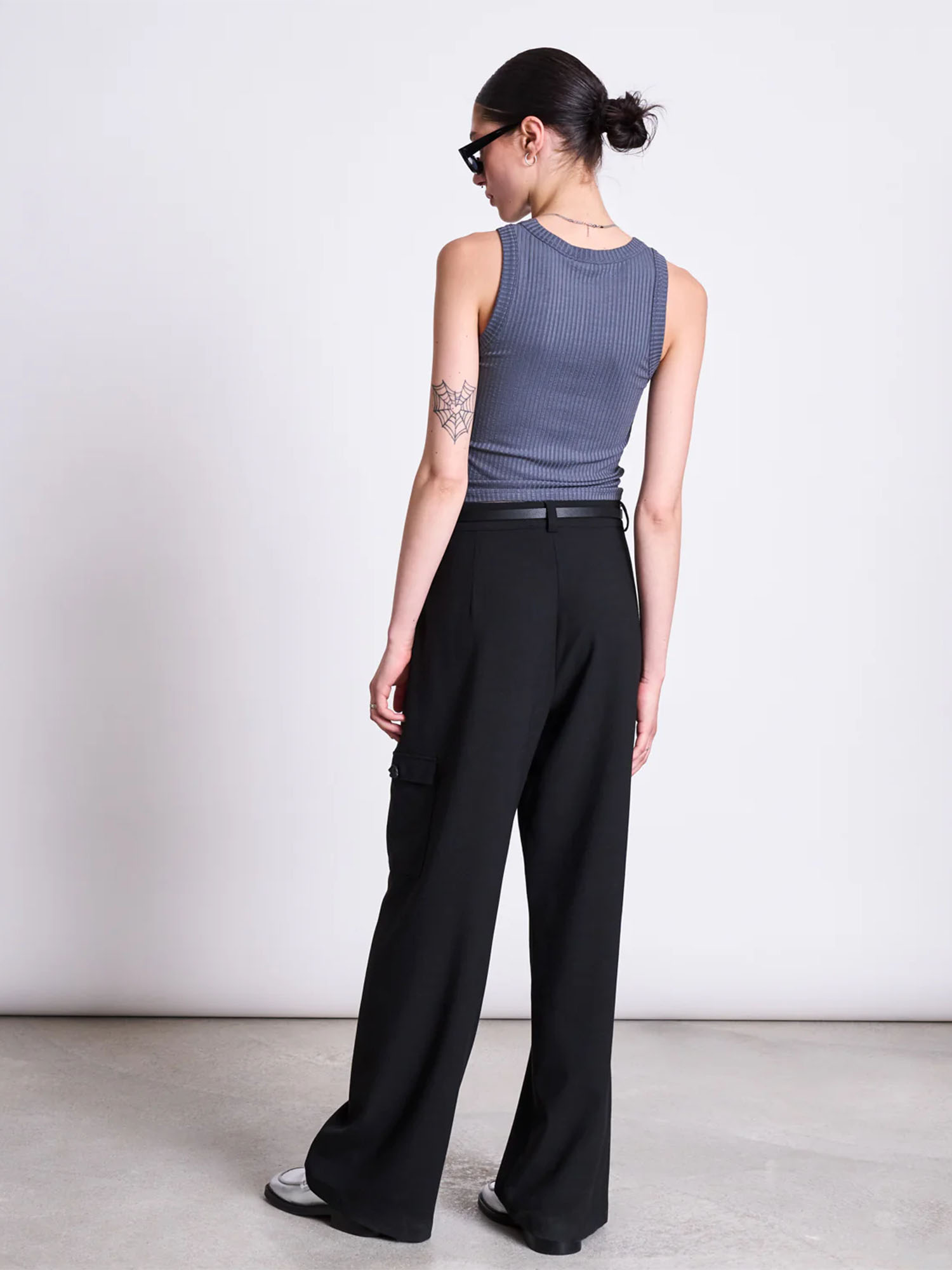 JAN 'N JUNE Lyocell Rib Tank Top Porto Turbulence XS