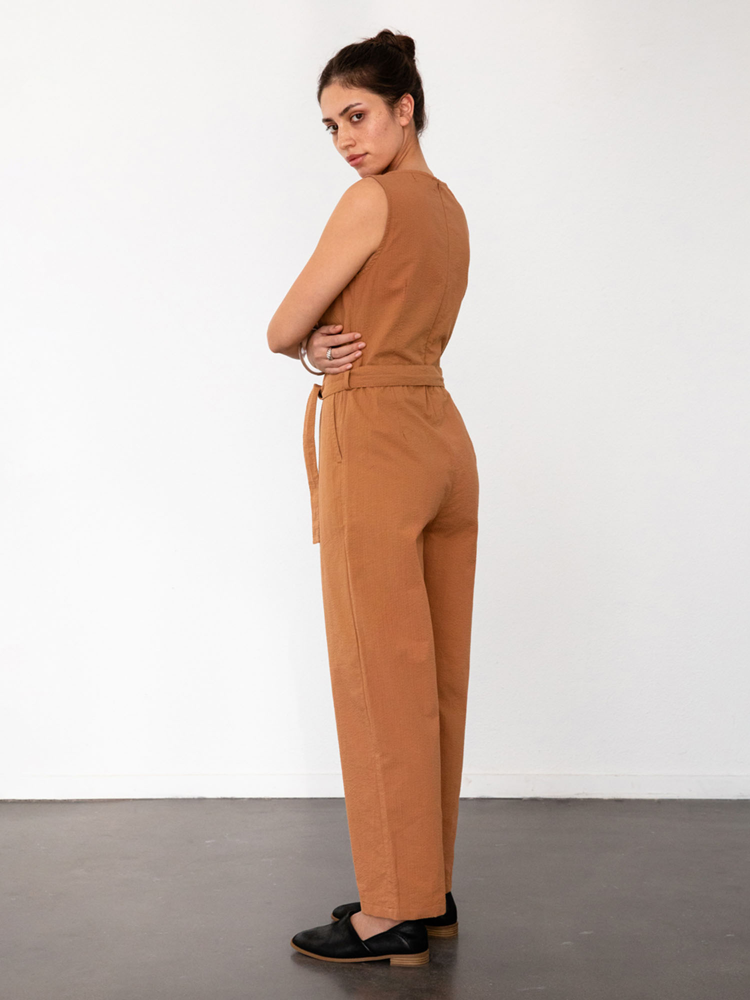 Rotholz Jumpsuit Caramel Brown S