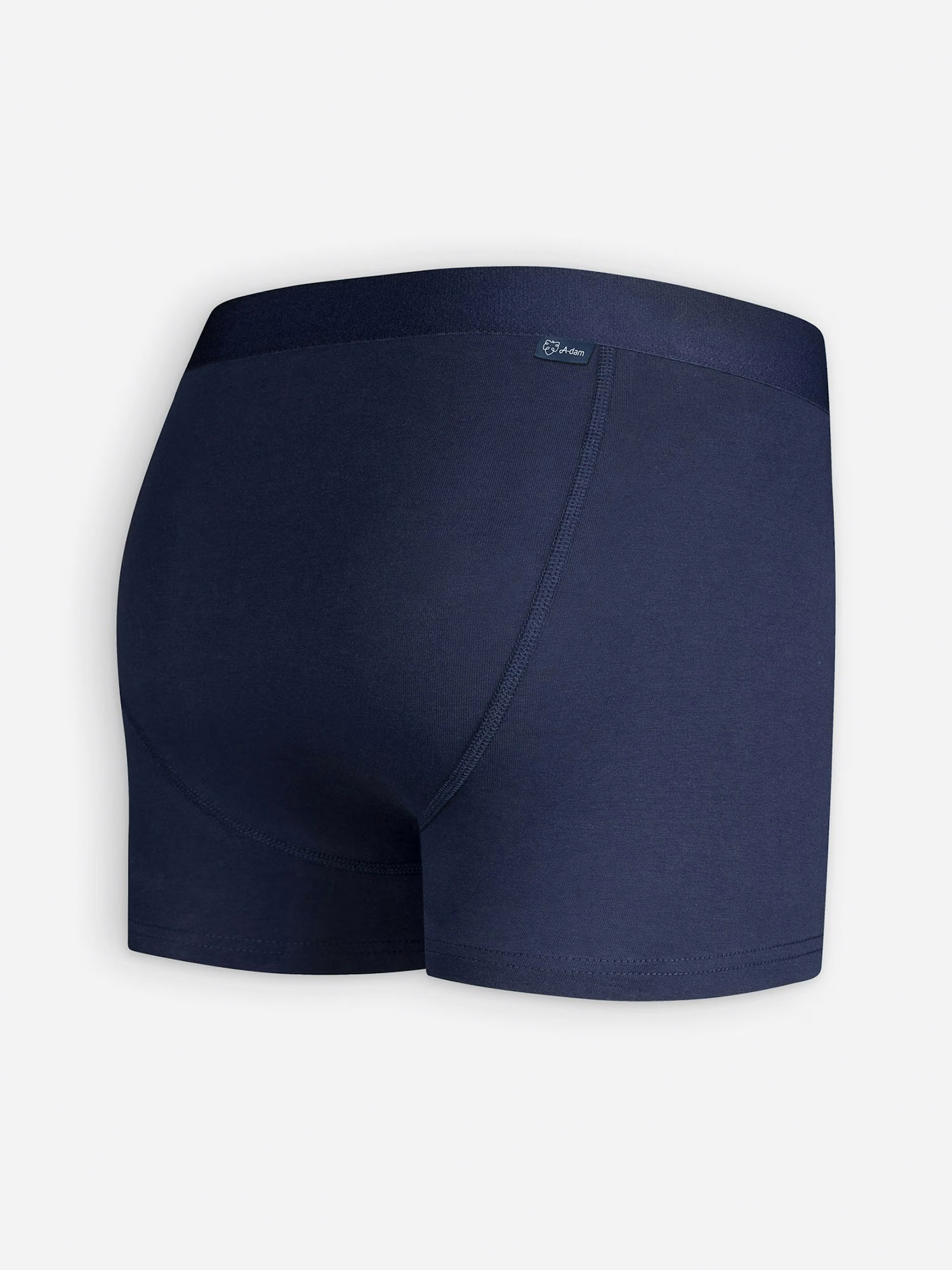 A-dam Boxer Brief 3P Dark Navy Solid XL