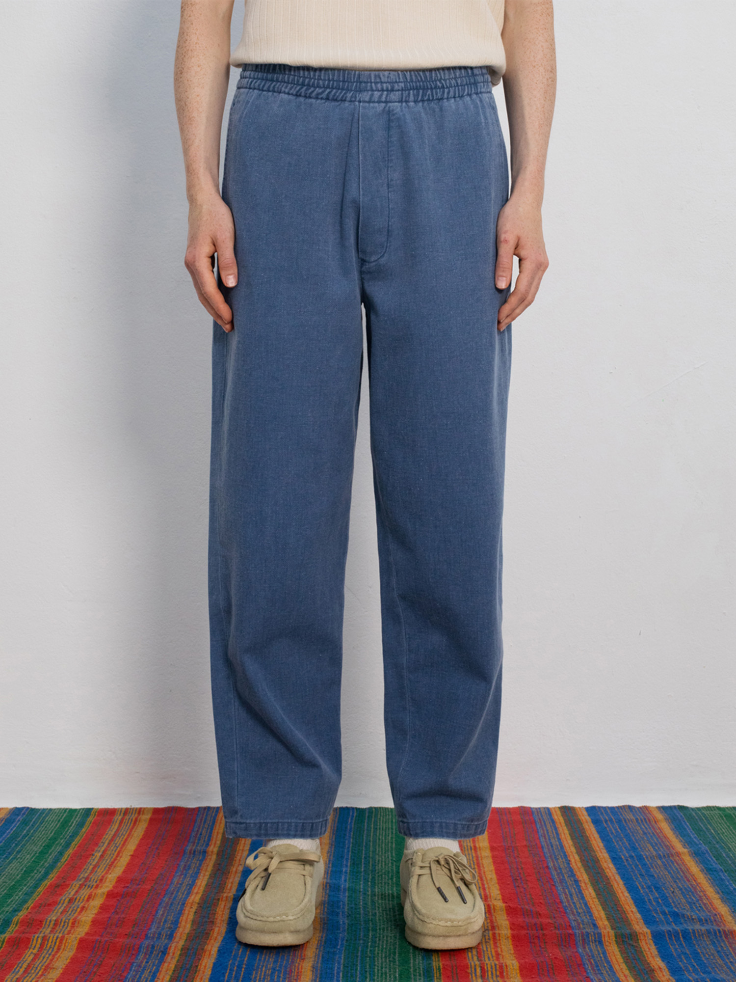 Rotholz Wide Pant Washed Denim XS