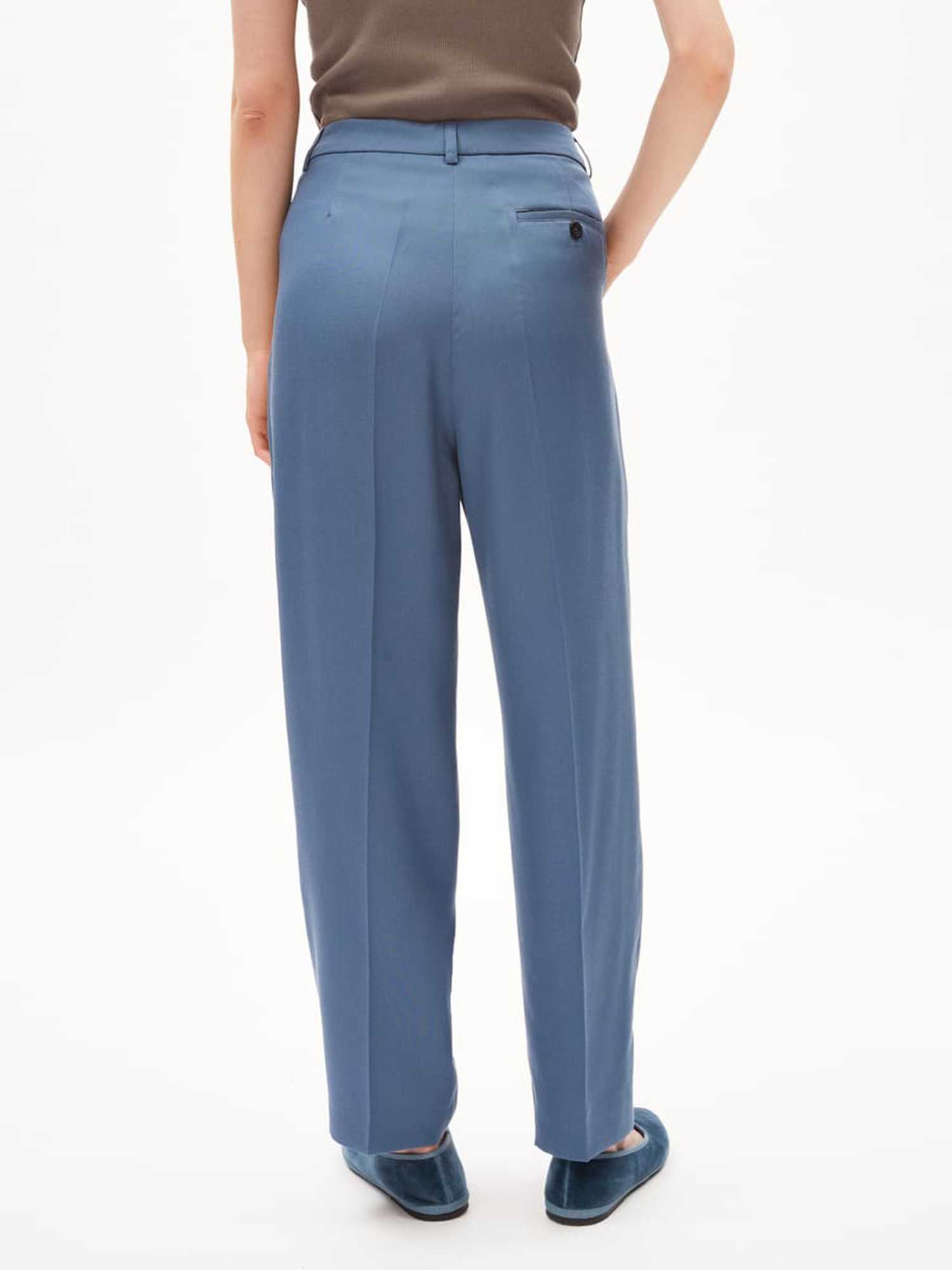 ARMEDANGELS Sandrinaa Tarped Iron Blue L
