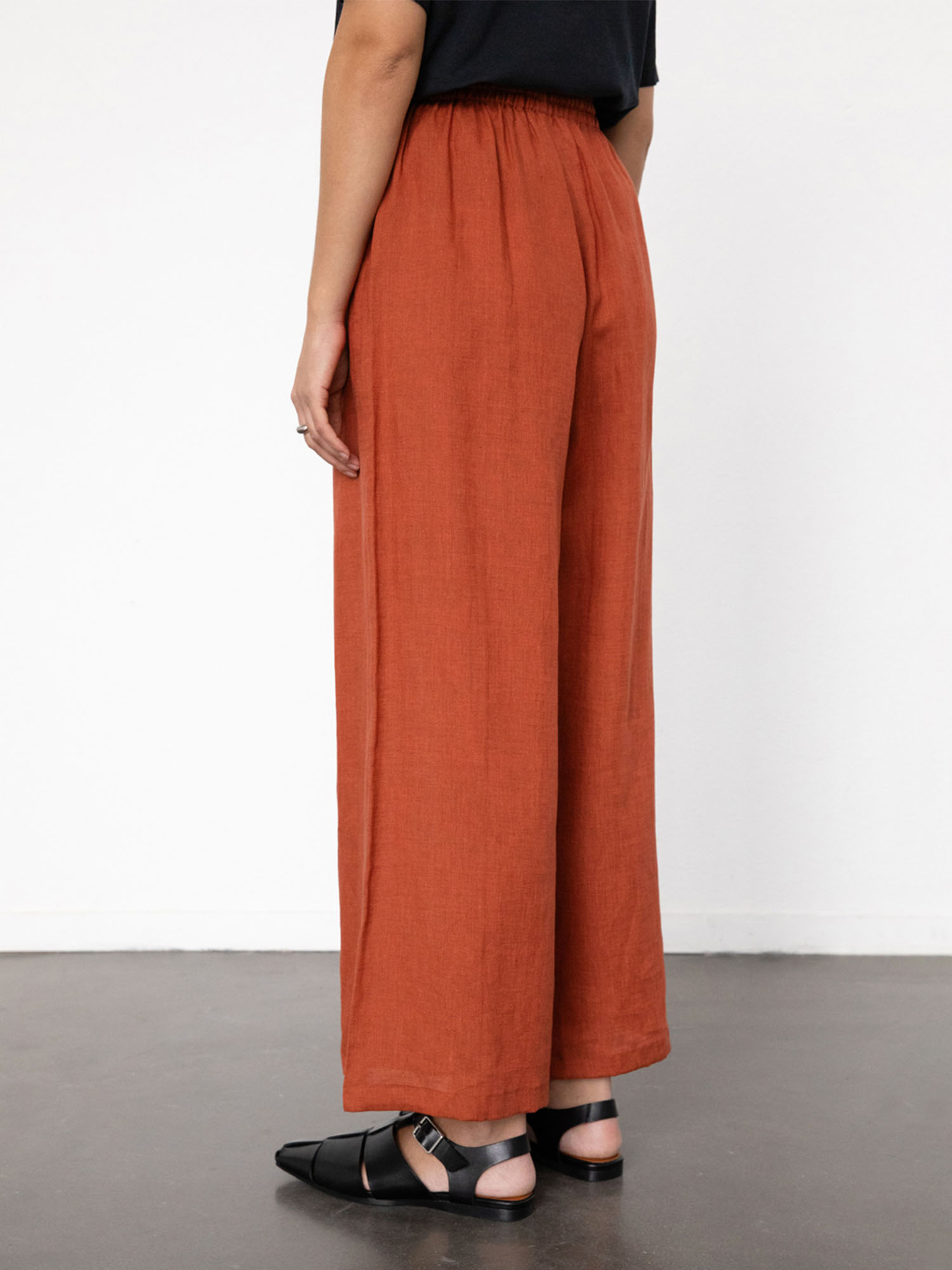Rotholz Flared Pant Dusty Red M