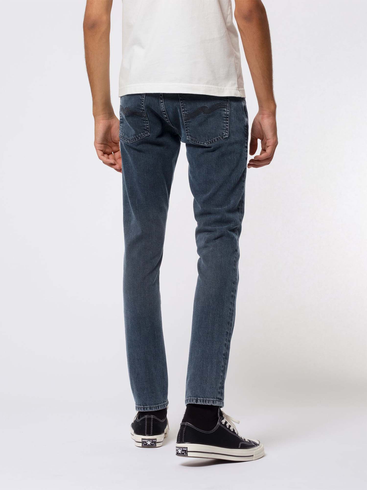 Nudie Jeans Tight Terry Black Ocean 32/30