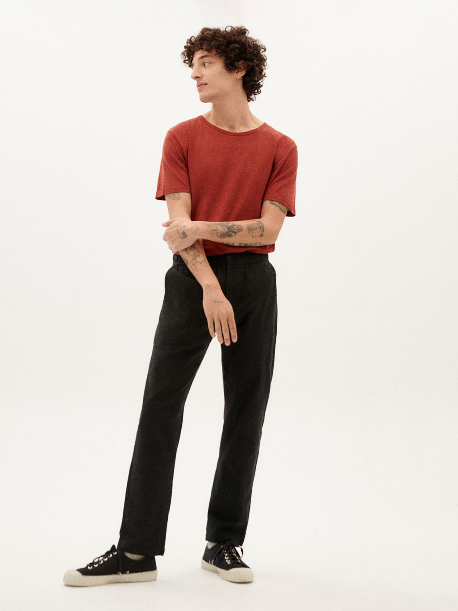 Thinking MU Travel Pants LIGHT Black 42